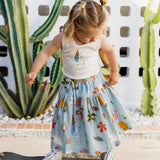 BY THE SEA MIDI SKIRT - OLAS SUPPLY CO.