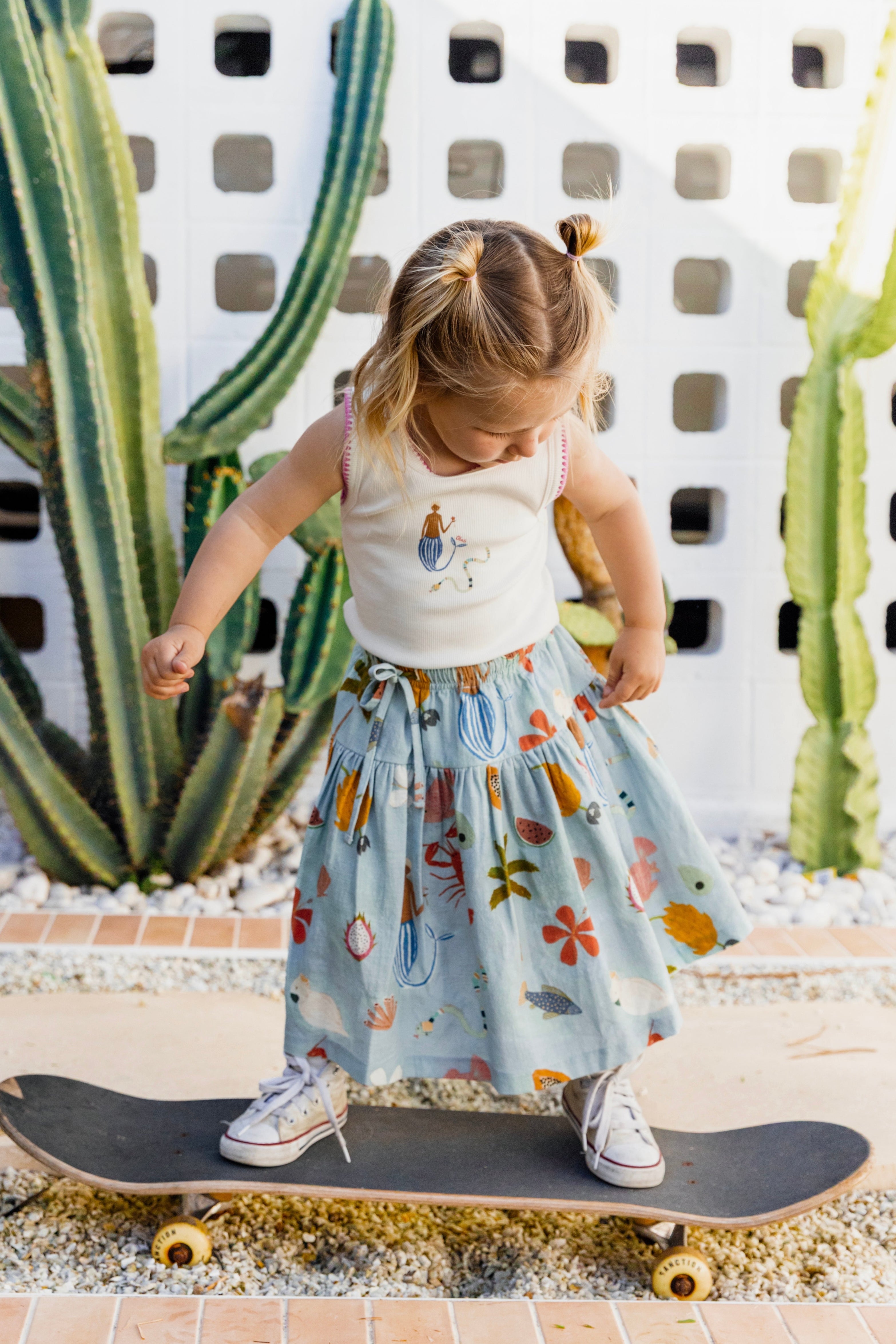 BY THE SEA MIDI SKIRT - OLAS SUPPLY CO.