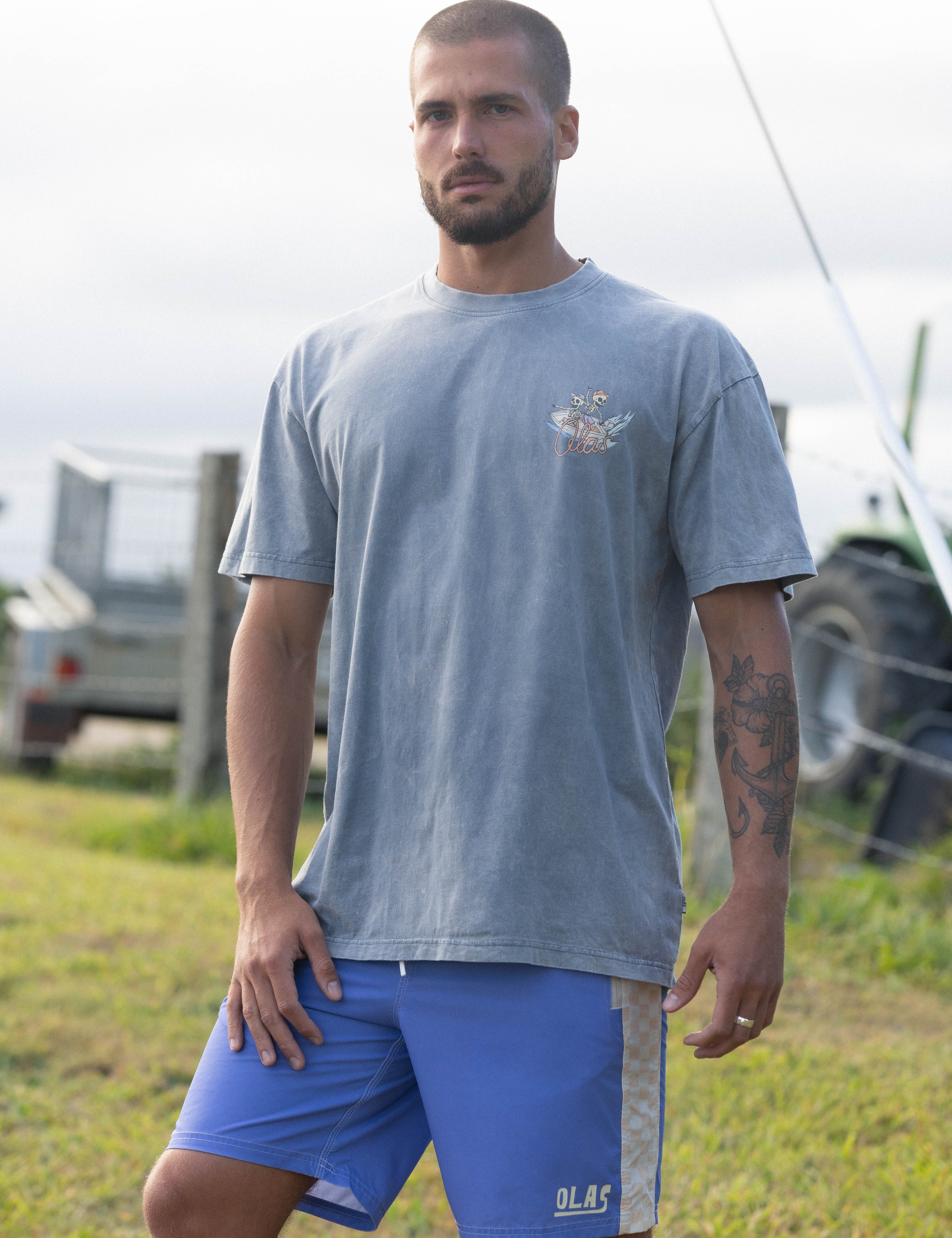 CANAL COWBOYS TEE - OLAS SUPPLY CO.