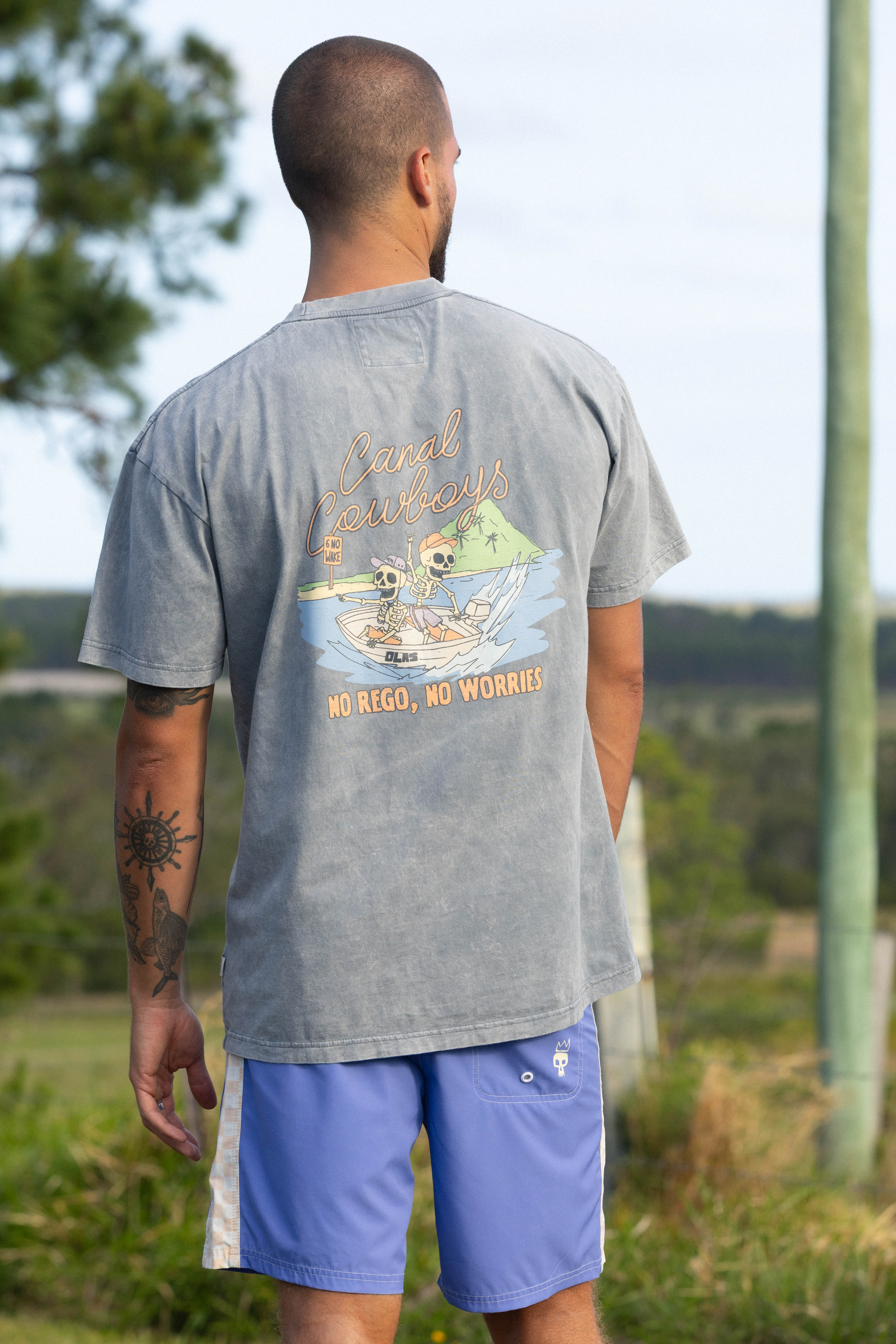 CANAL COWBOYS TEE - OLAS SUPPLY CO.