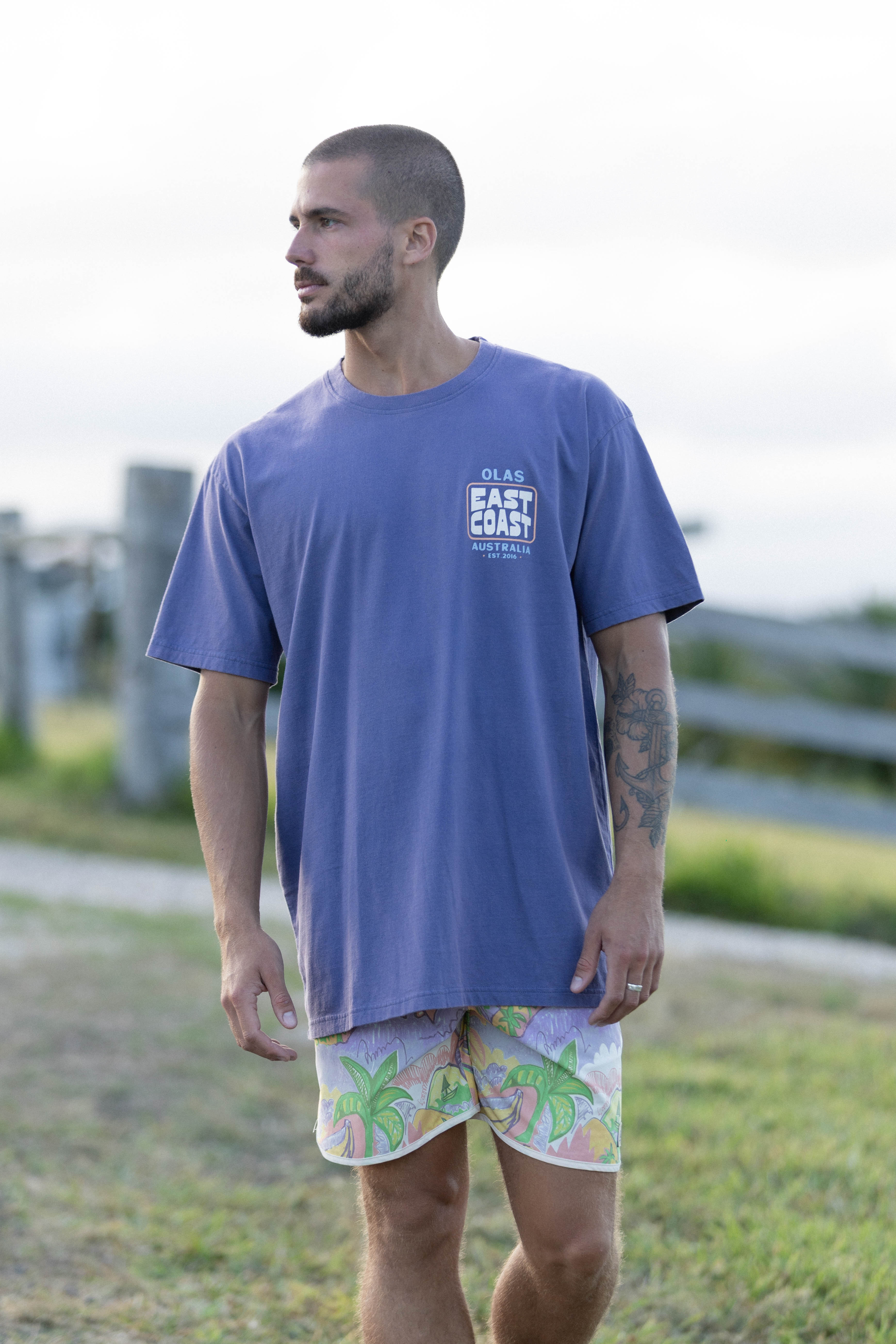 COASTLINE TEE - OLAS SUPPLY CO.