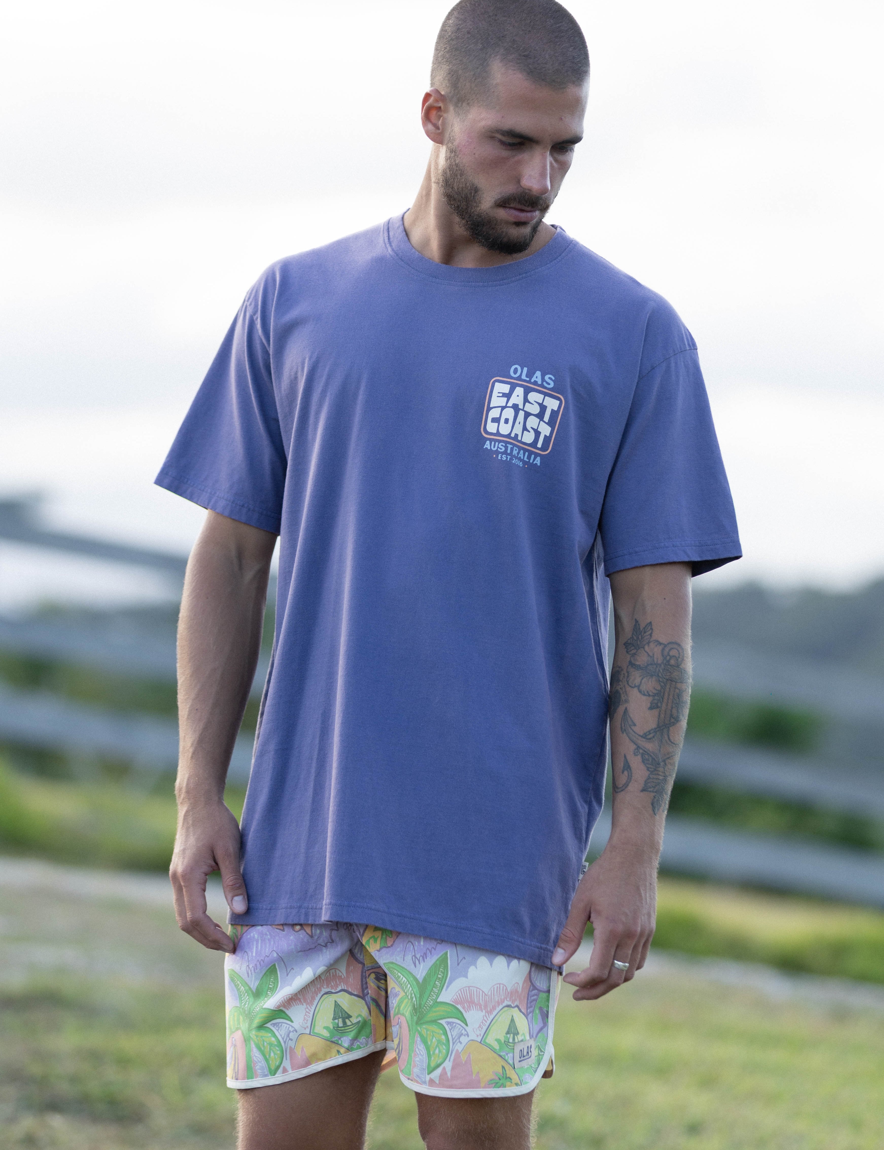 COASTLINE TEE - OLAS SUPPLY CO.