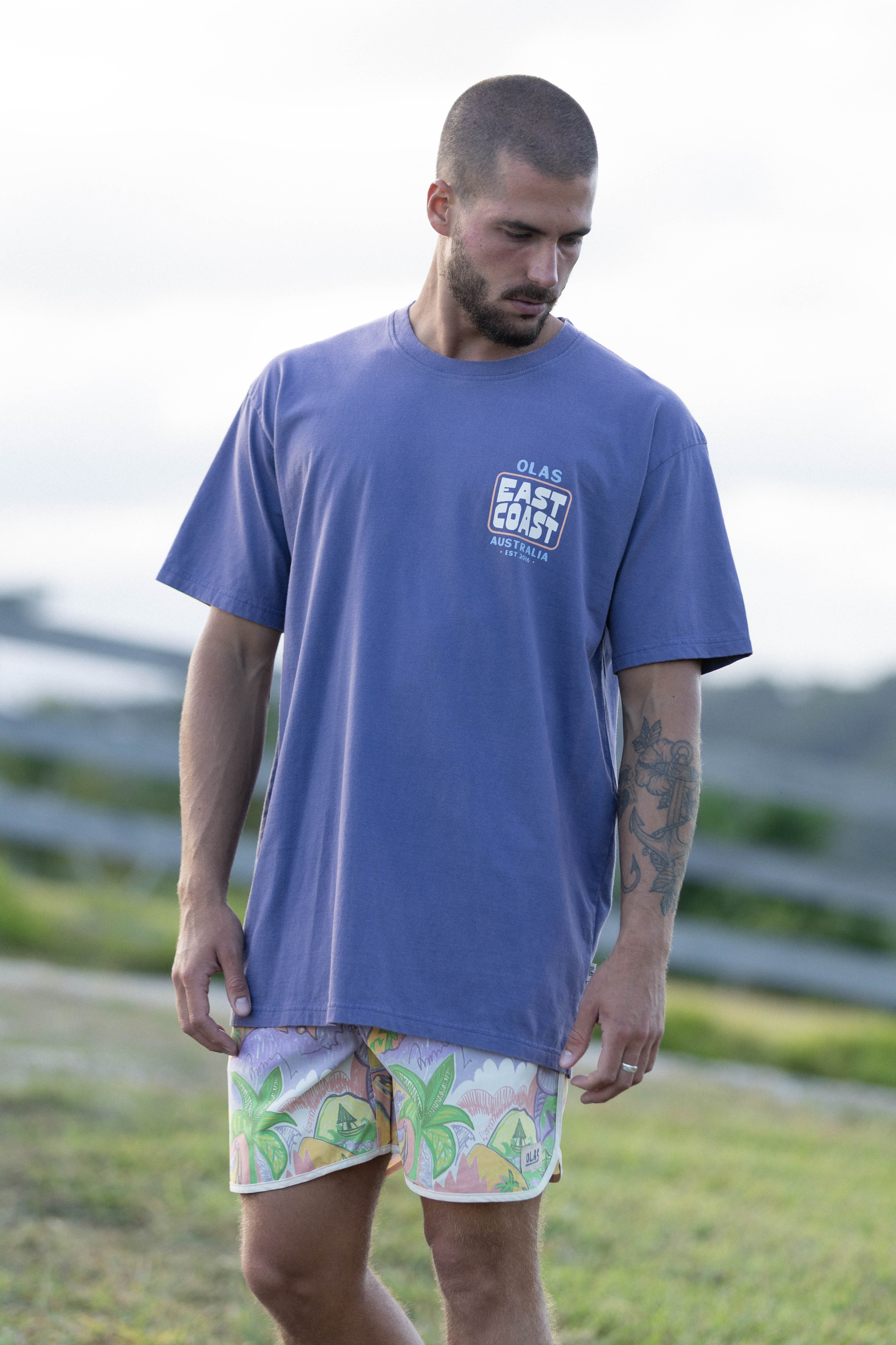 COASTLINE TEE - OLAS SUPPLY CO.