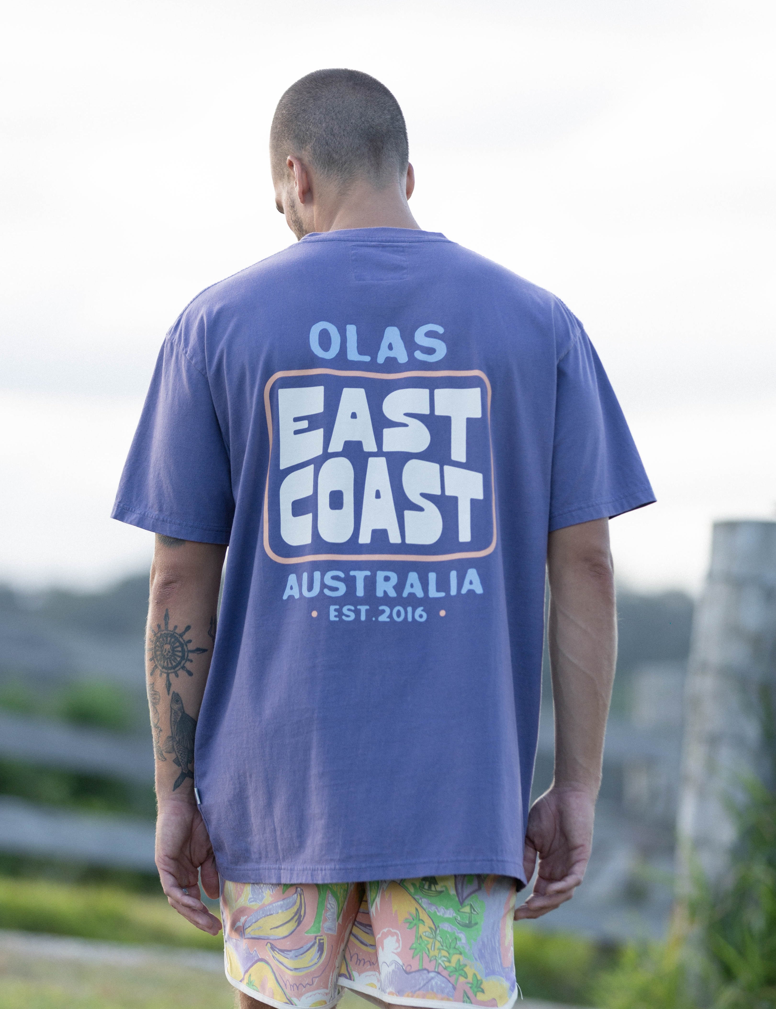 COASTLINE TEE - OLAS SUPPLY CO.