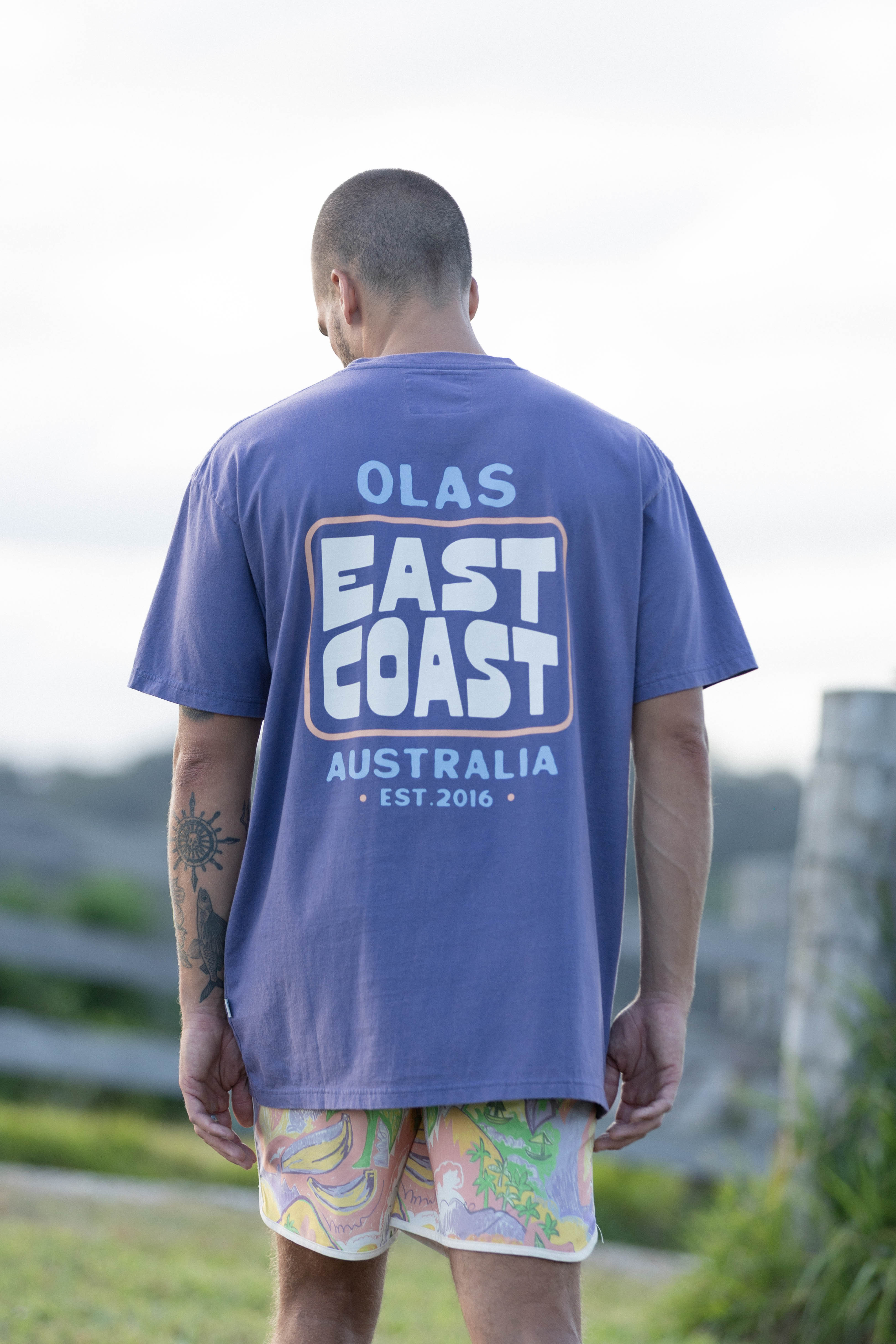 COASTLINE TEE - OLAS SUPPLY CO.