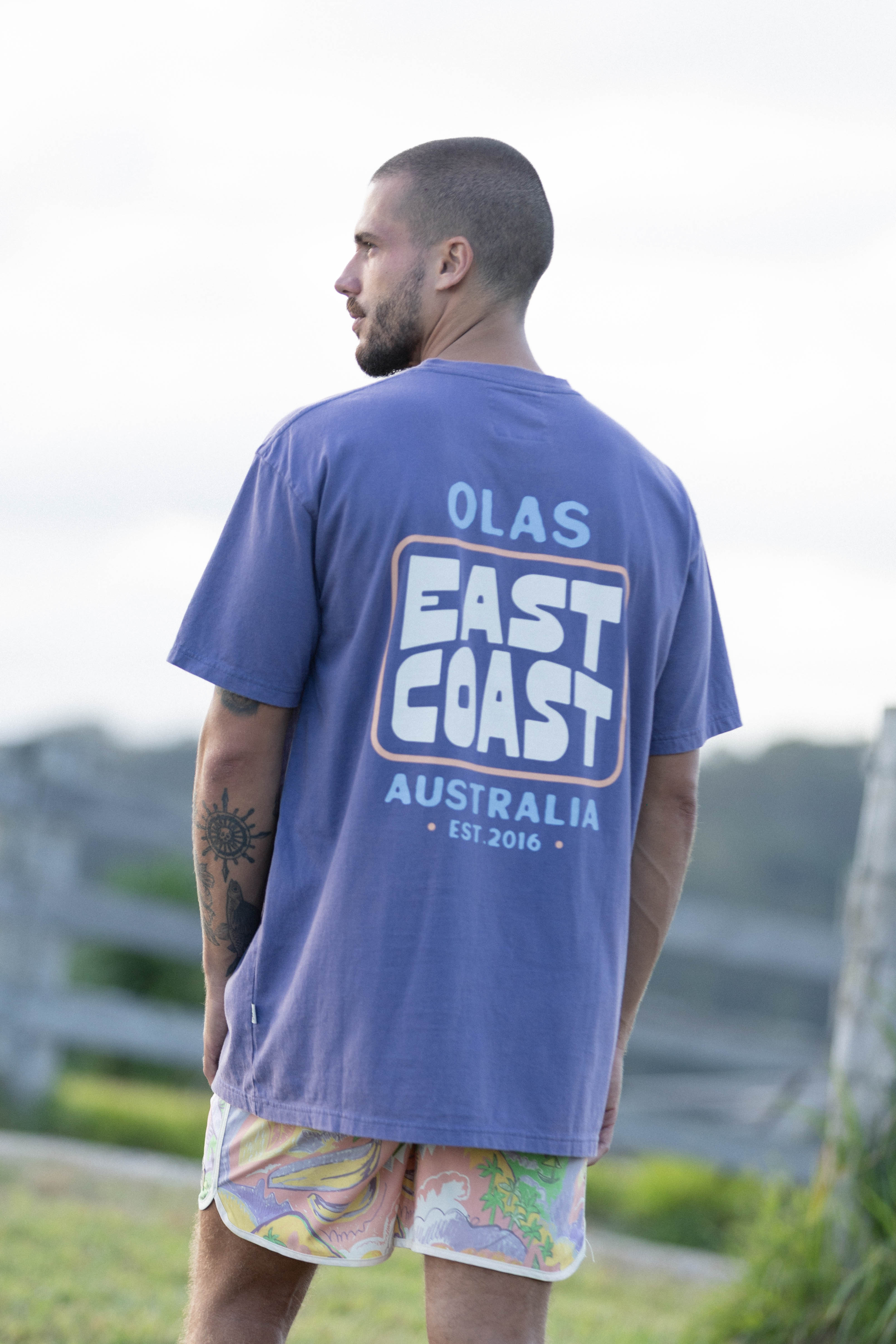 COASTLINE TEE - OLAS SUPPLY CO.