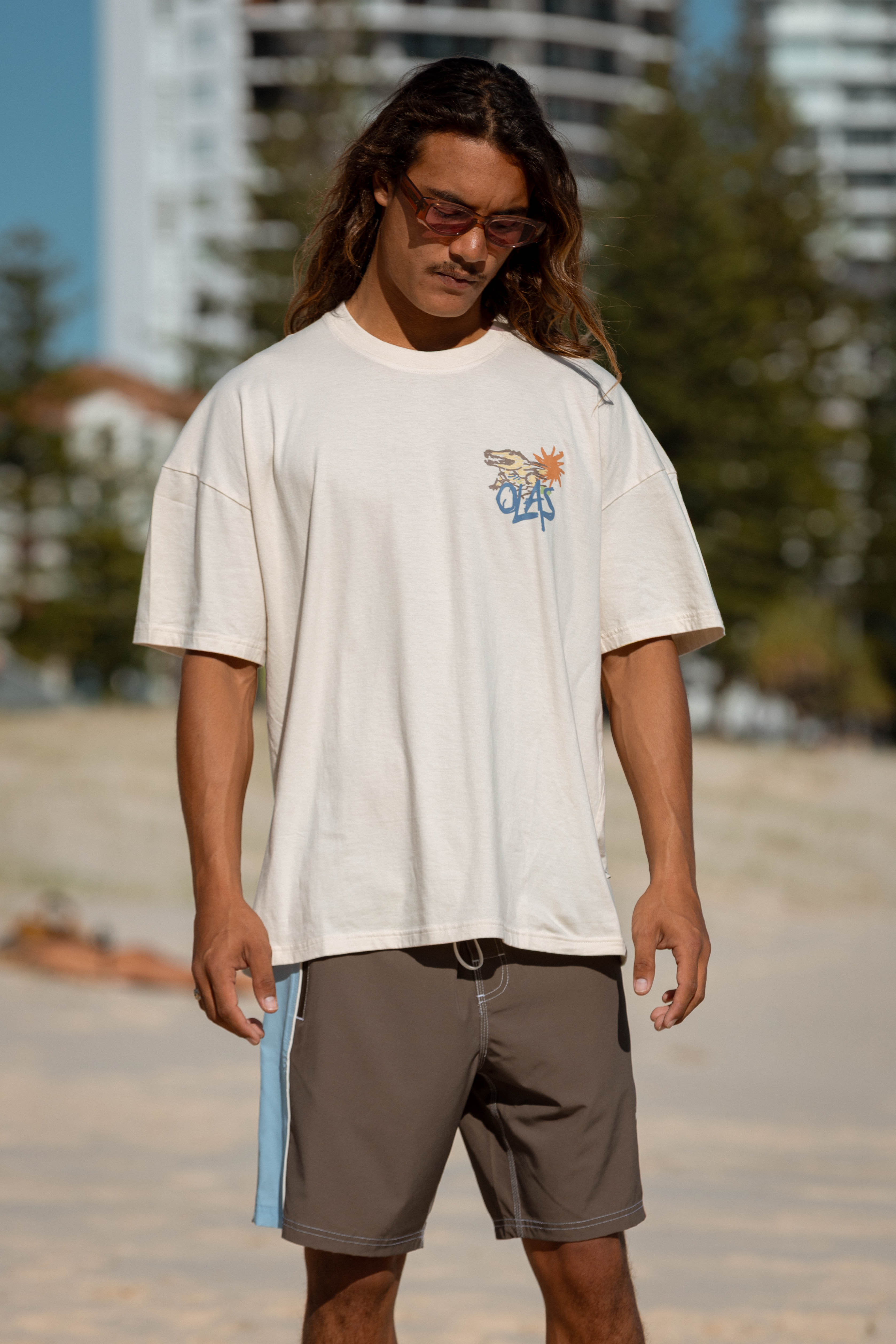 DEADLY DOWNUNDER BOX TEE - OLAS SUPPLY CO.