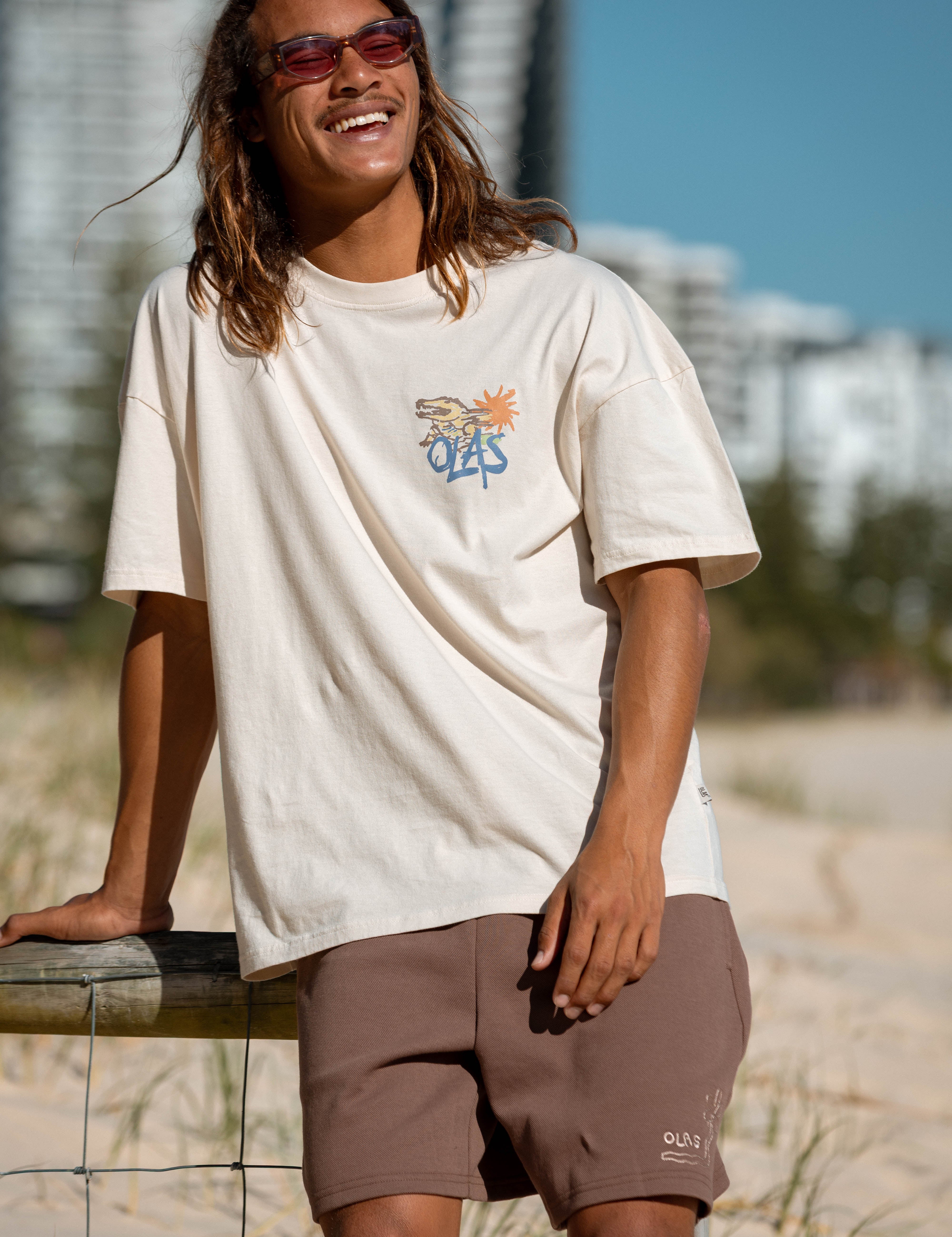 DEADLY DOWNUNDER BOX TEE - OLAS SUPPLY CO.