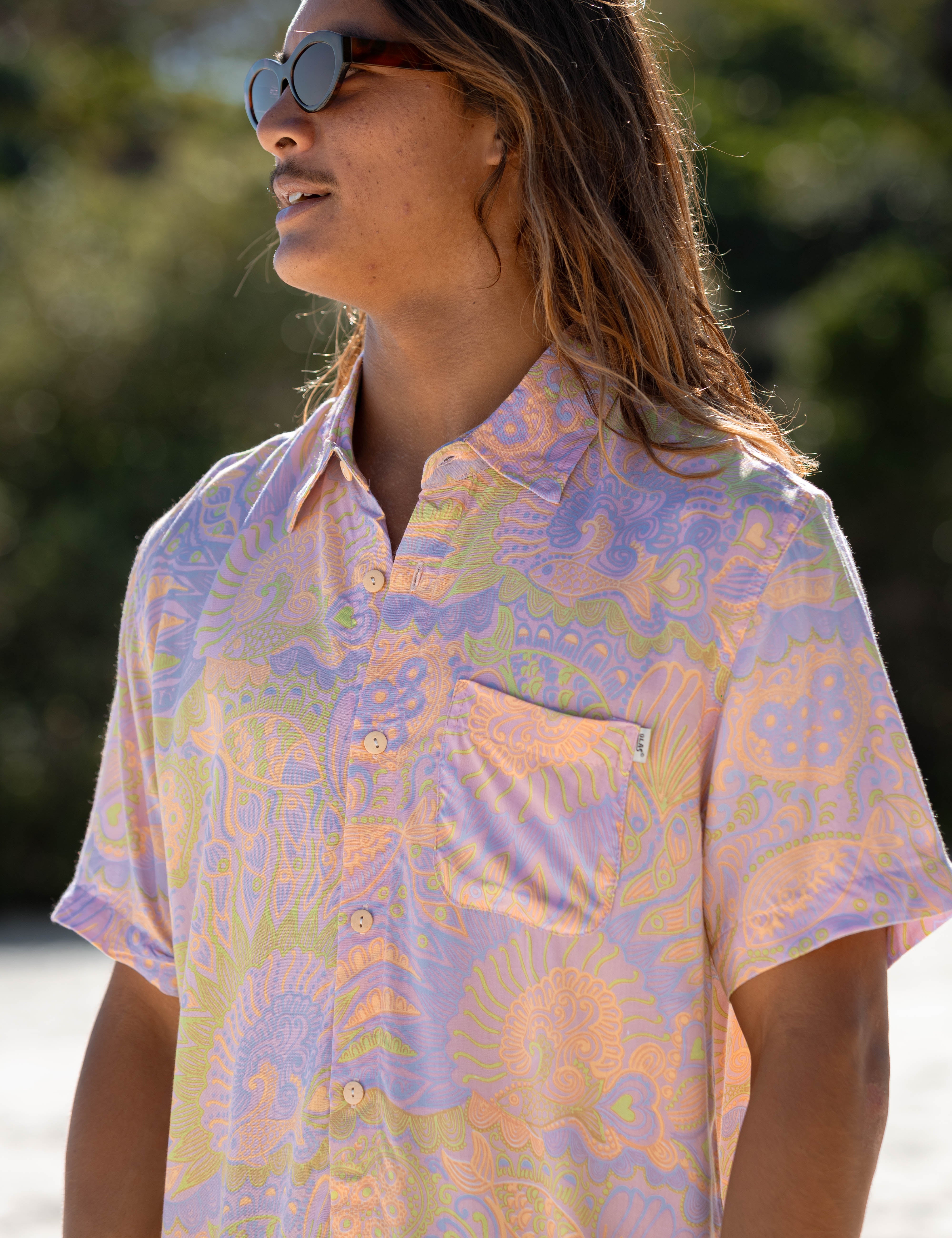 RUKO BUTTON UP - OLAS SUPPLY CO.