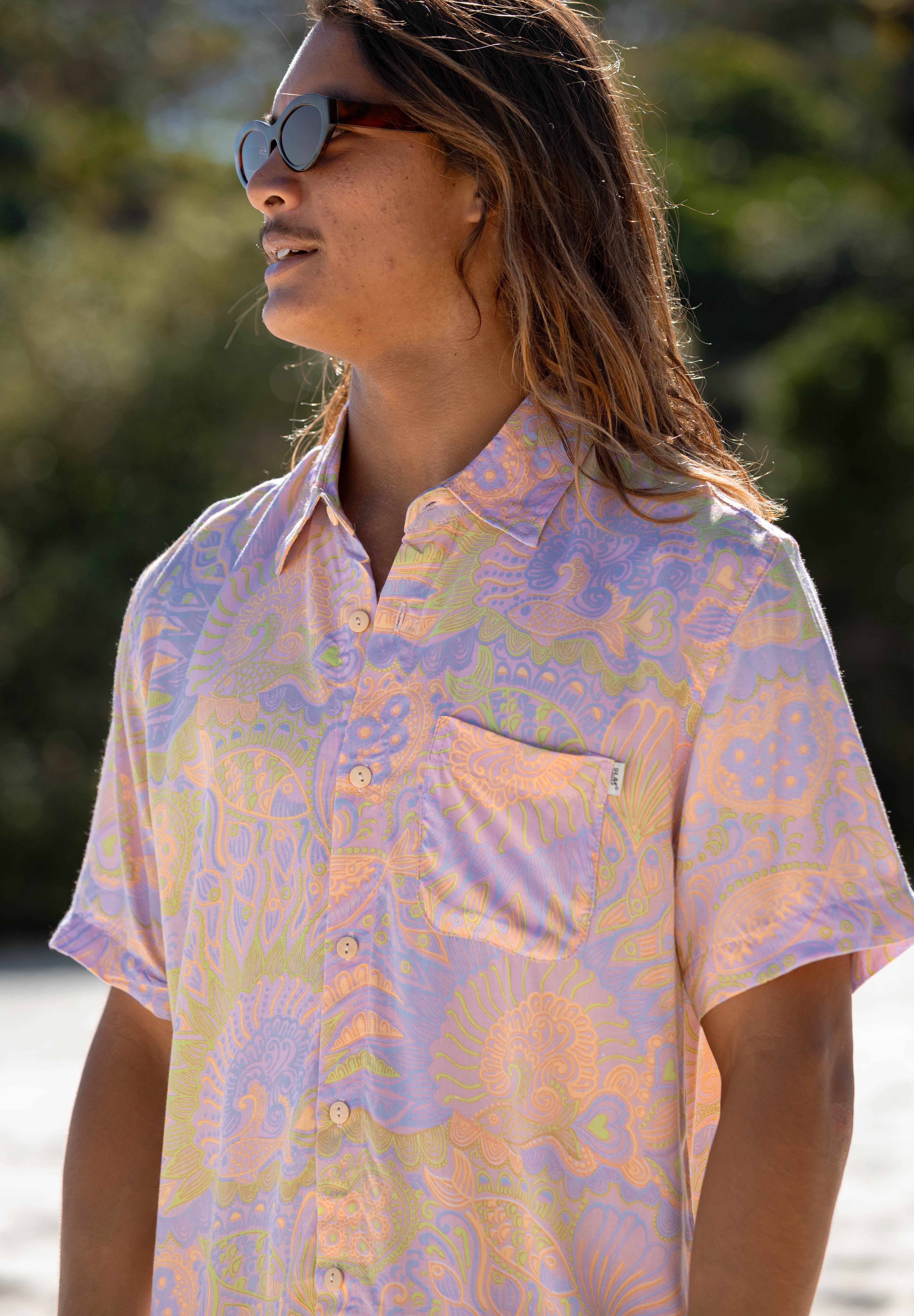 RUKO BUTTON UP - OLAS SUPPLY CO.