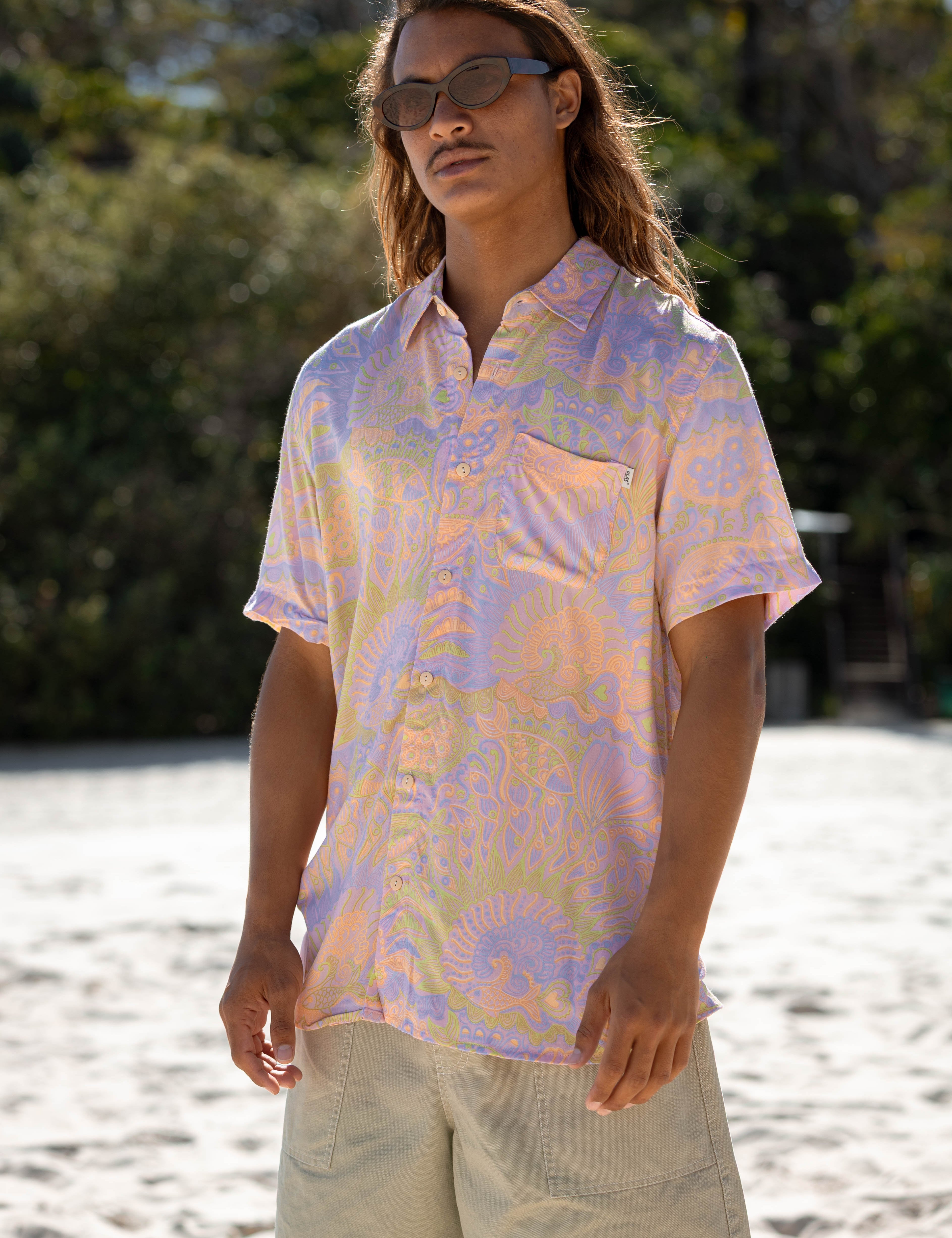 RUKO BUTTON UP - OLAS SUPPLY CO.