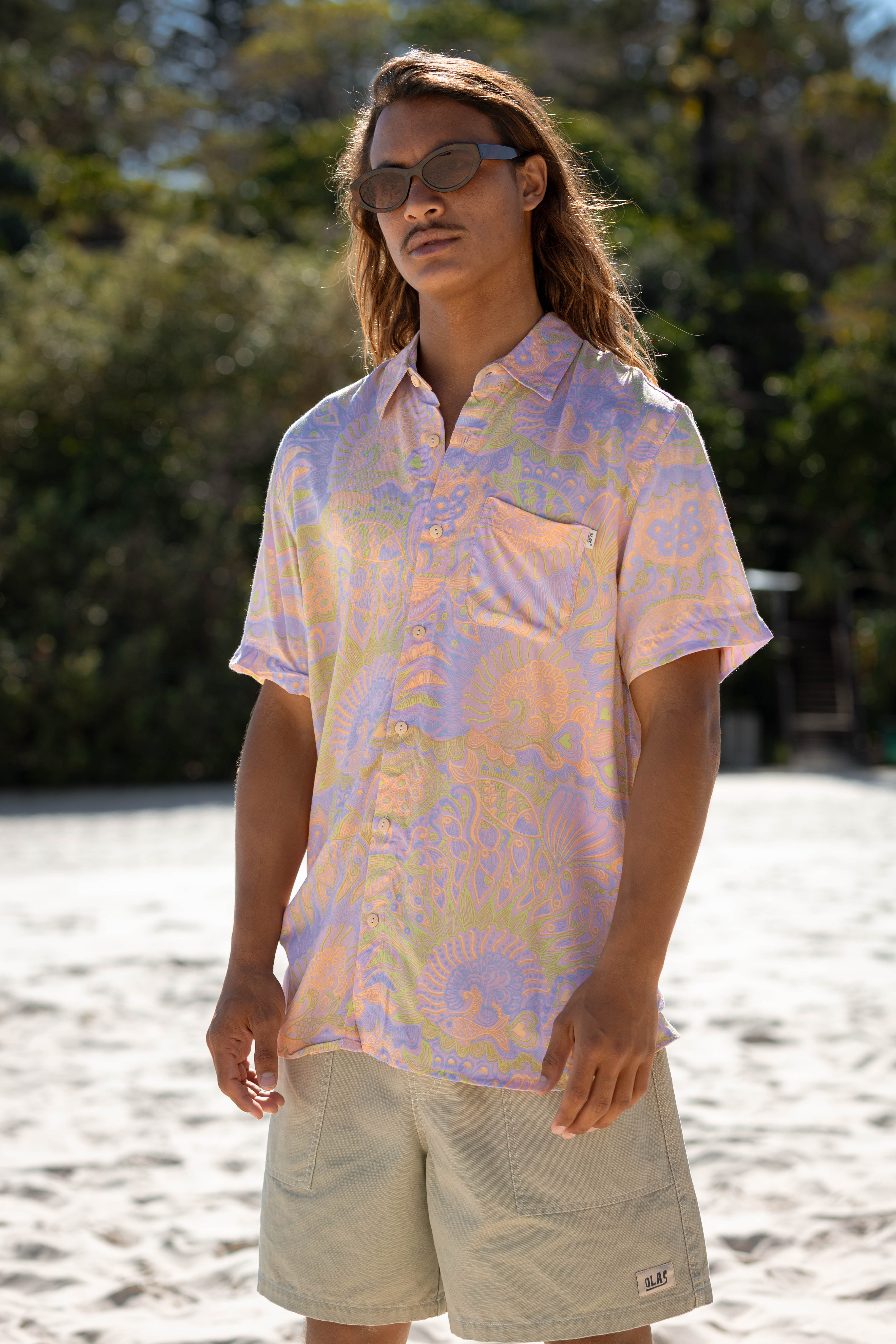 RUKO BUTTON UP - OLAS SUPPLY CO.