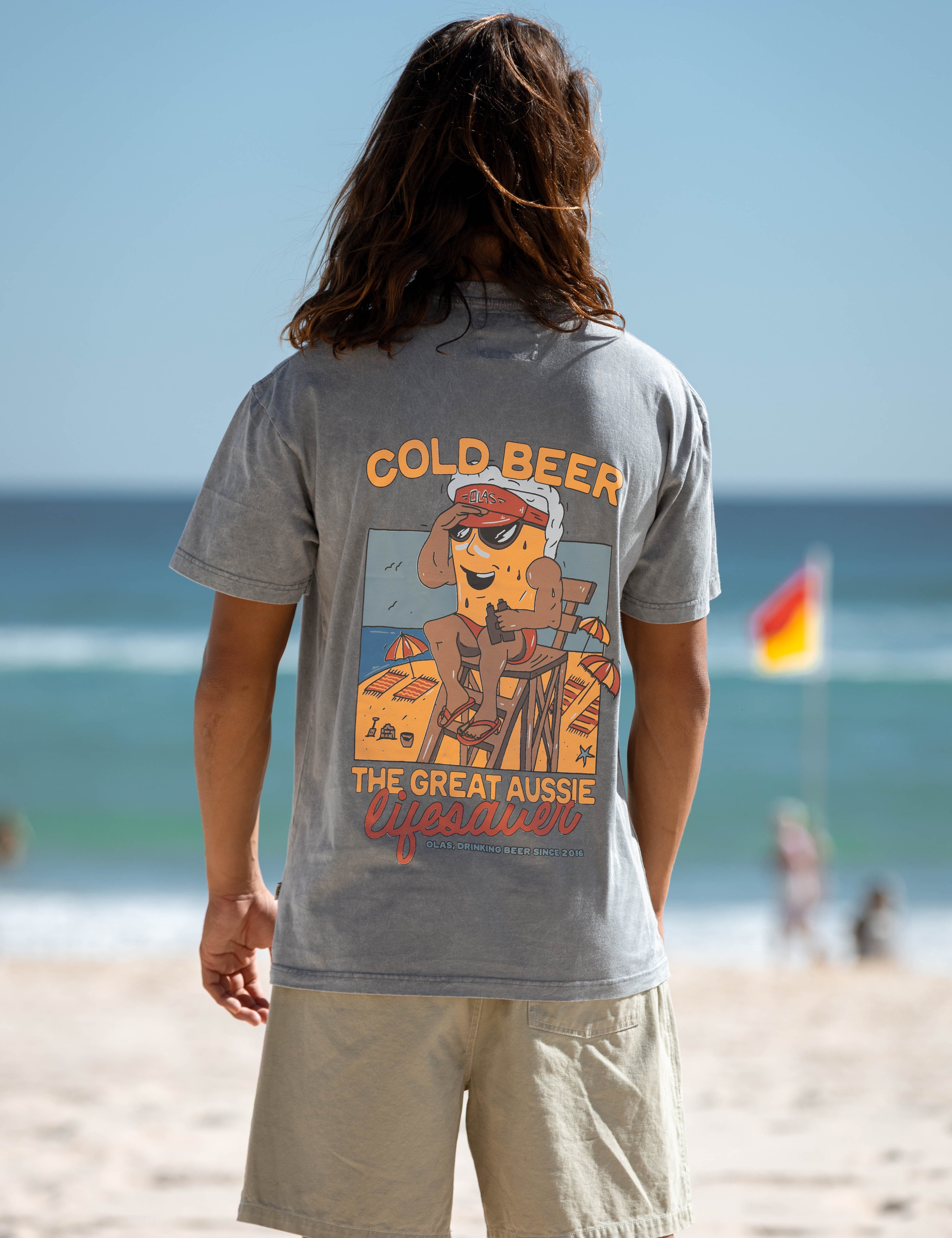 GREAT AUSSIE LIFESAVER TEE - OLAS SUPPLY CO.