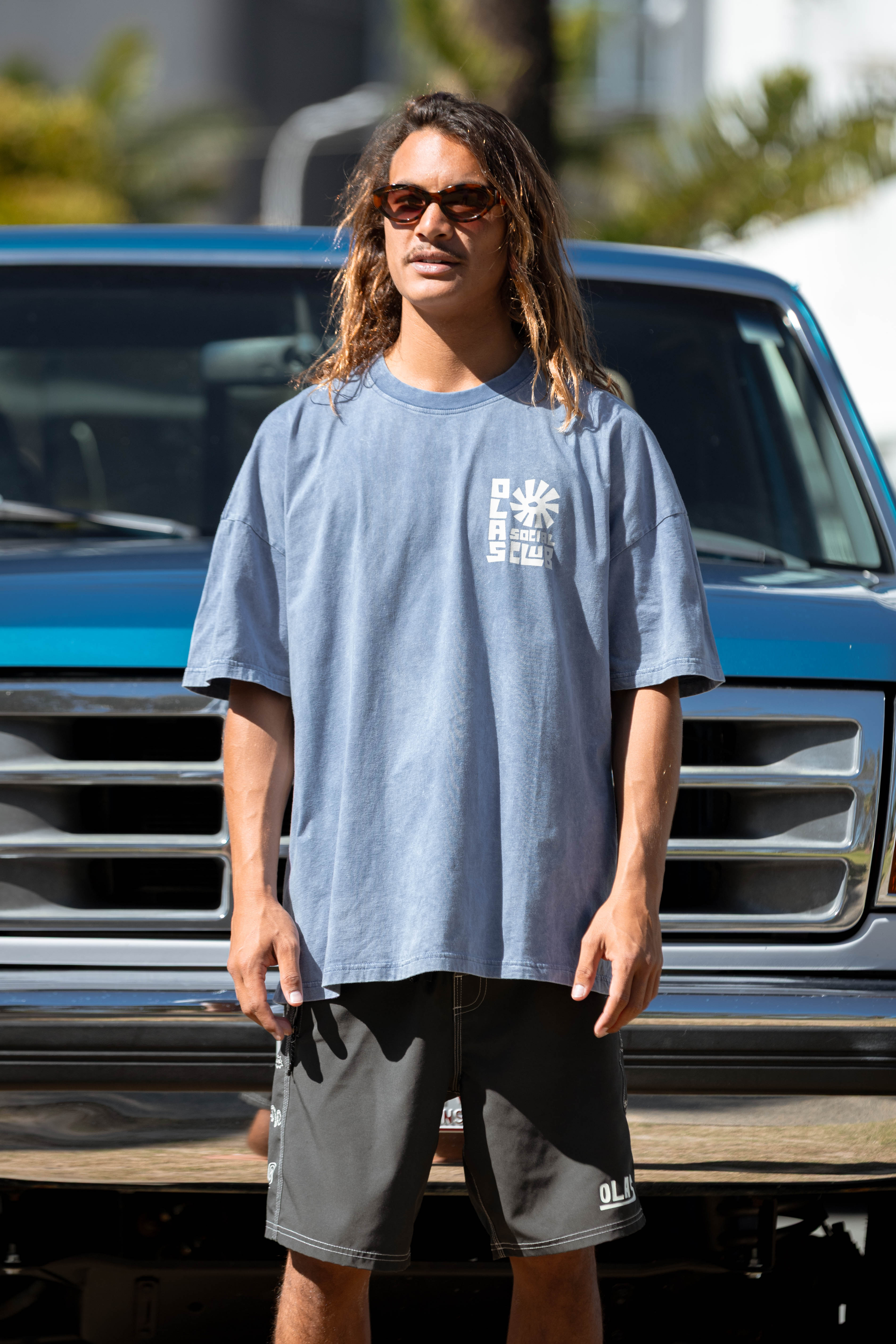 SOCIAL CLUB BOX TEE - OLAS SUPPLY CO.