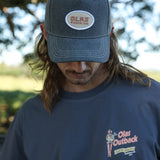 OUTBACK CAP WASHED BLACK