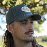 OUTBACK CAP WASHED BLACK