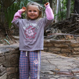 HIBISCUS CHECK MINI PANT