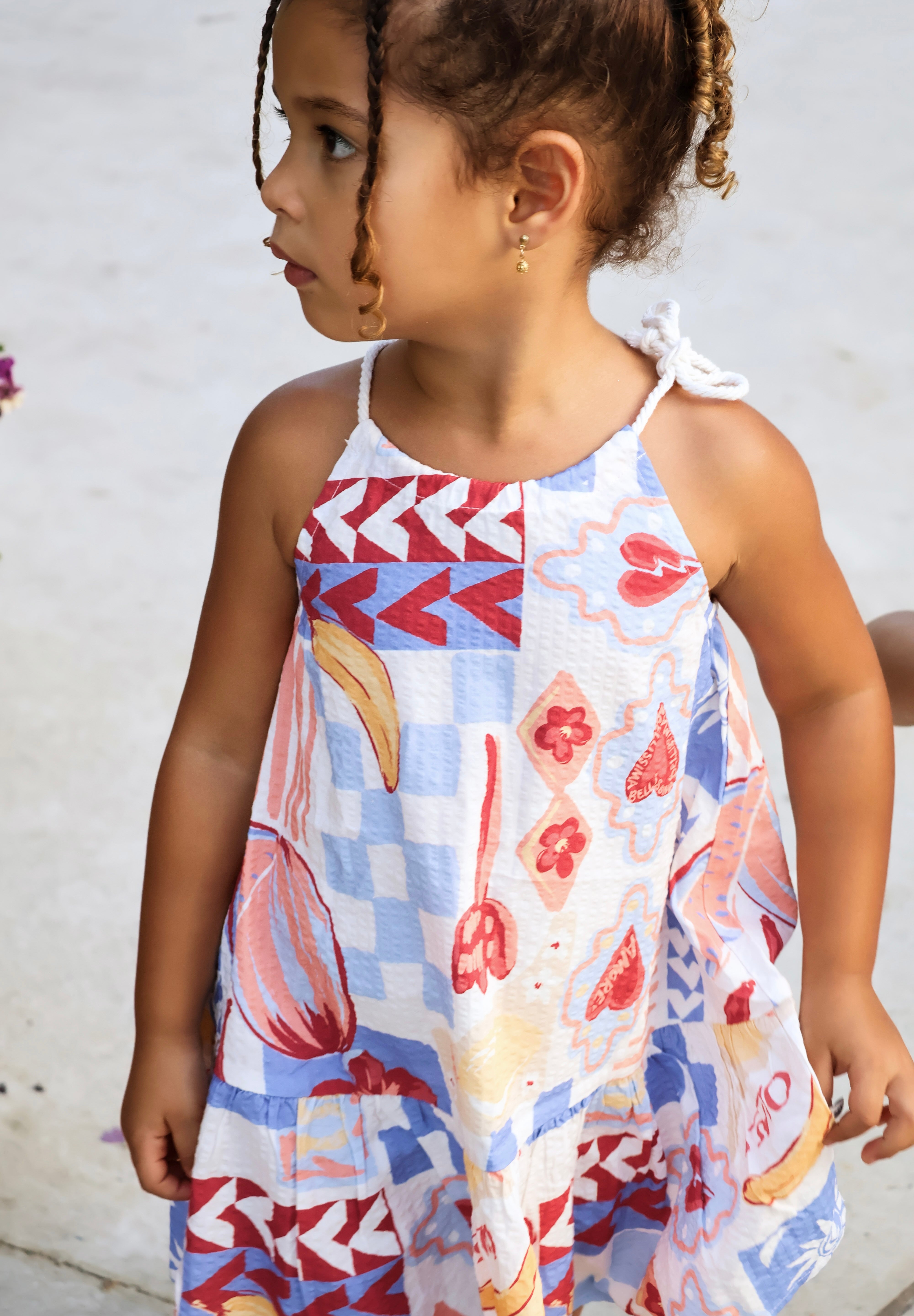 FRUIT PUNCH MINI DRESS - OLAS SUPPLY CO.