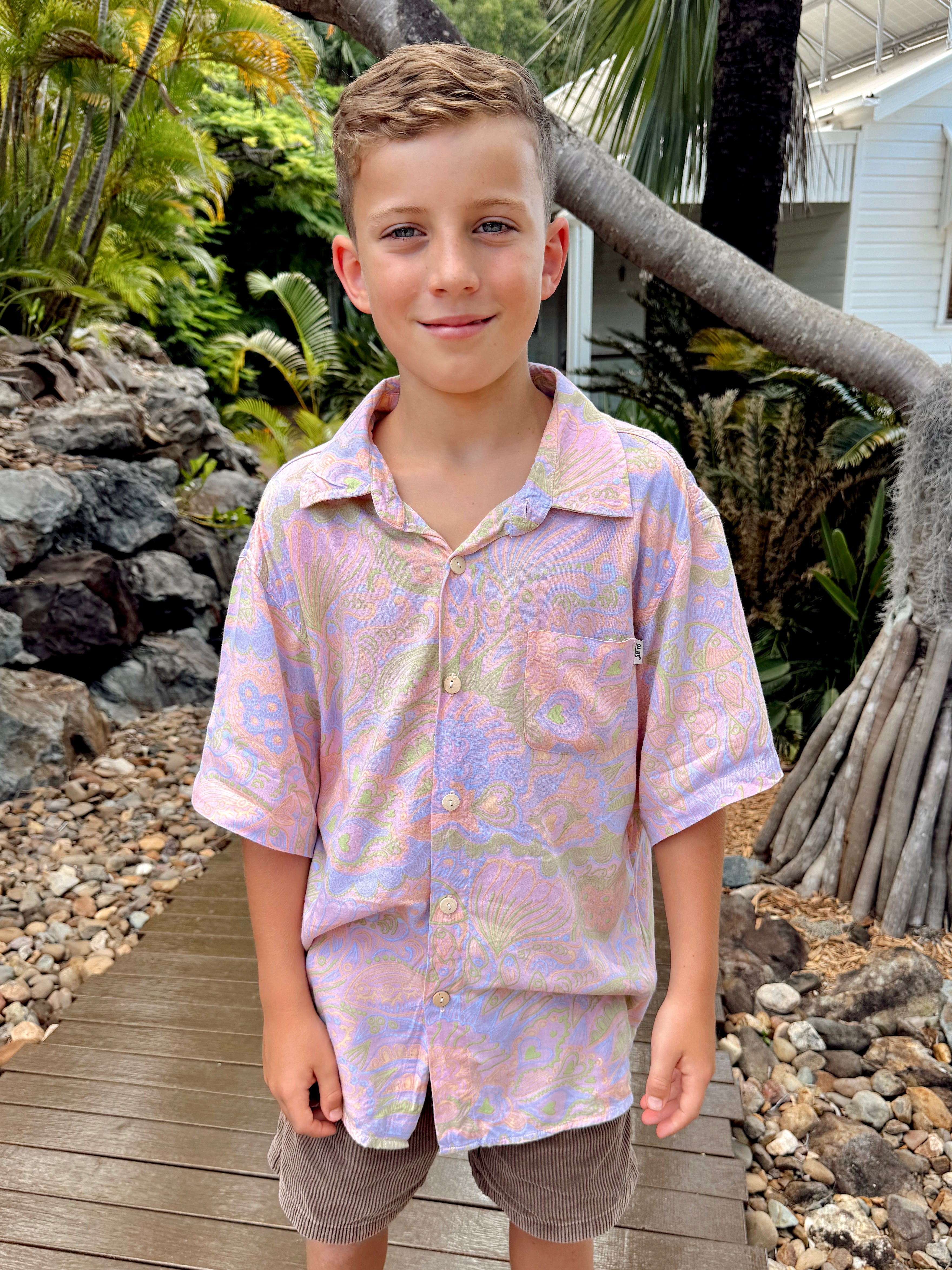 RUKO MINI BUTTON UP - OLAS SUPPLY CO.