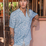 TIGER BUTTON UP - OLAS SUPPLY CO.