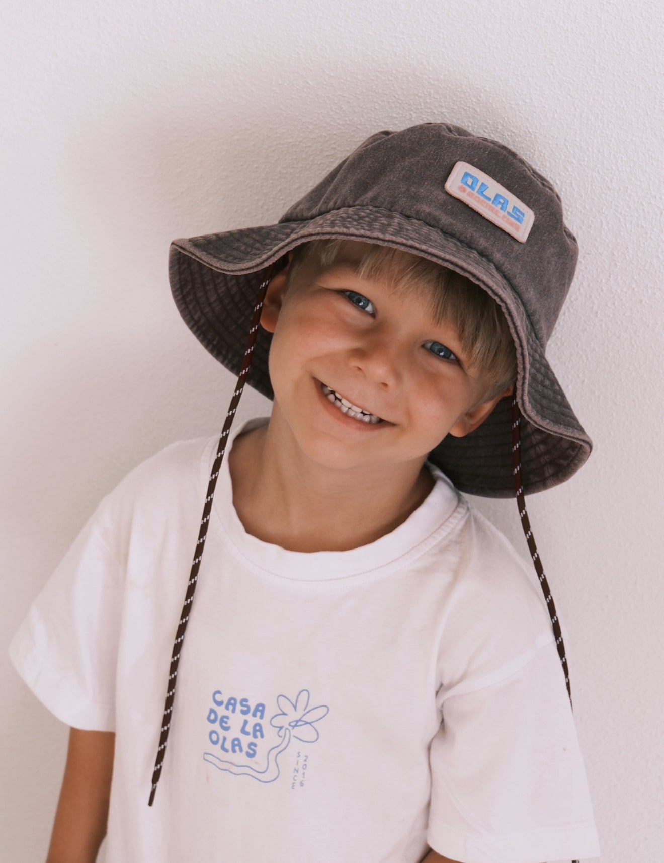 SOCIAL CLUB MINI BUCKET HAT - BROWN - OLAS SUPPLY CO.