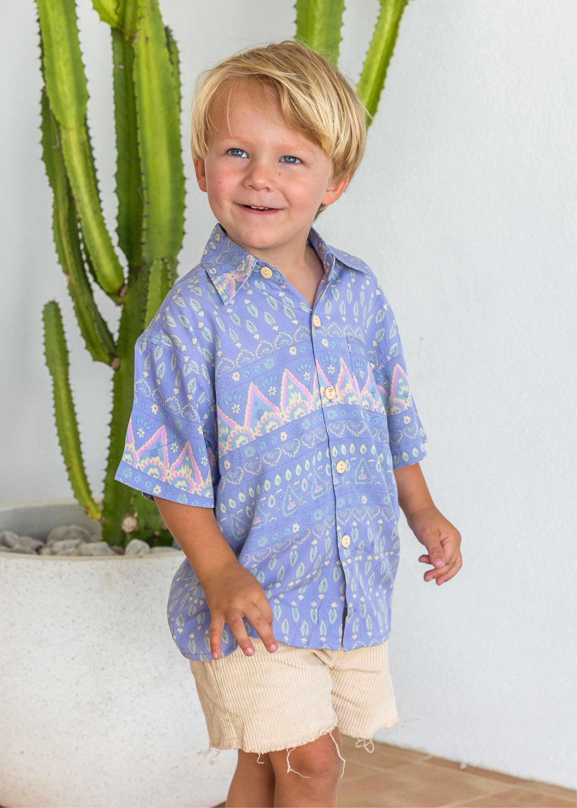 DRONGO MINI BUTTON UP - OLAS SUPPLY CO.