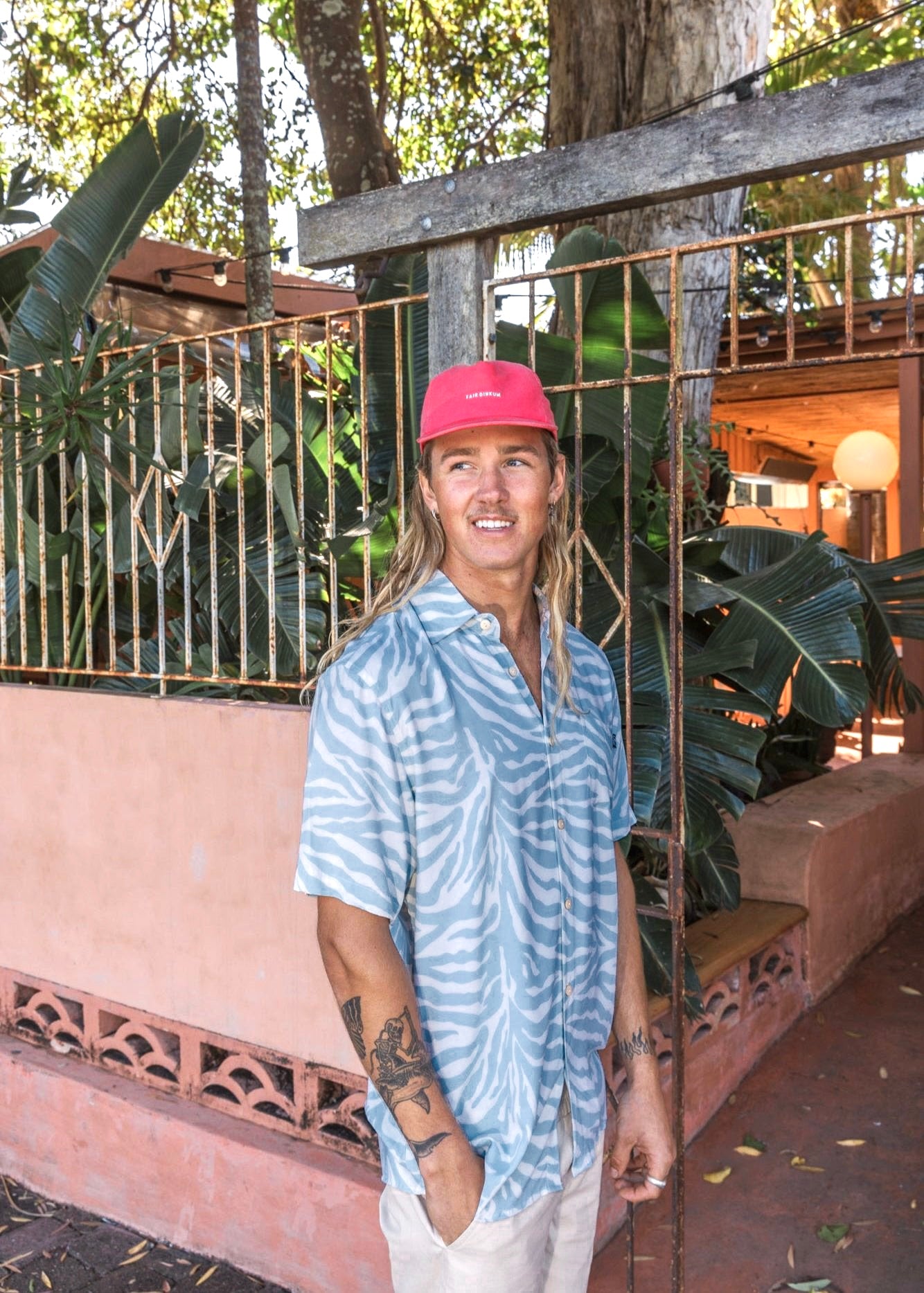 TIGER BUTTON UP - OLAS SUPPLY CO.