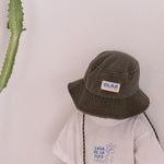 SOCIAL CLUB MINI BUCKET HAT - BROWN - OLAS SUPPLY CO.