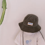 SOCIAL CLUB MINI BUCKET HAT - BROWN - OLAS SUPPLY CO.