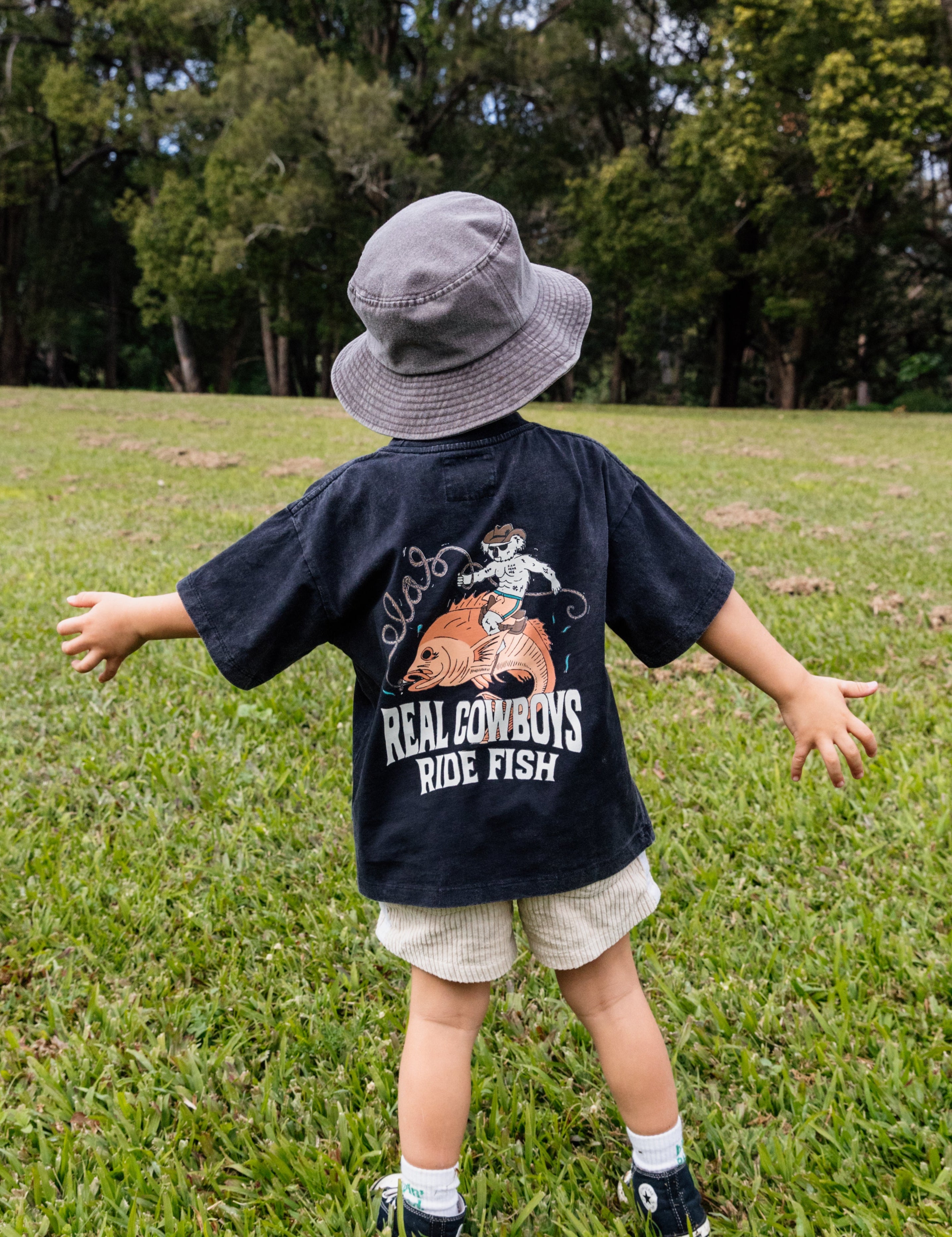 REAL COWBOYS MINI TEE - OLAS SUPPLY CO.