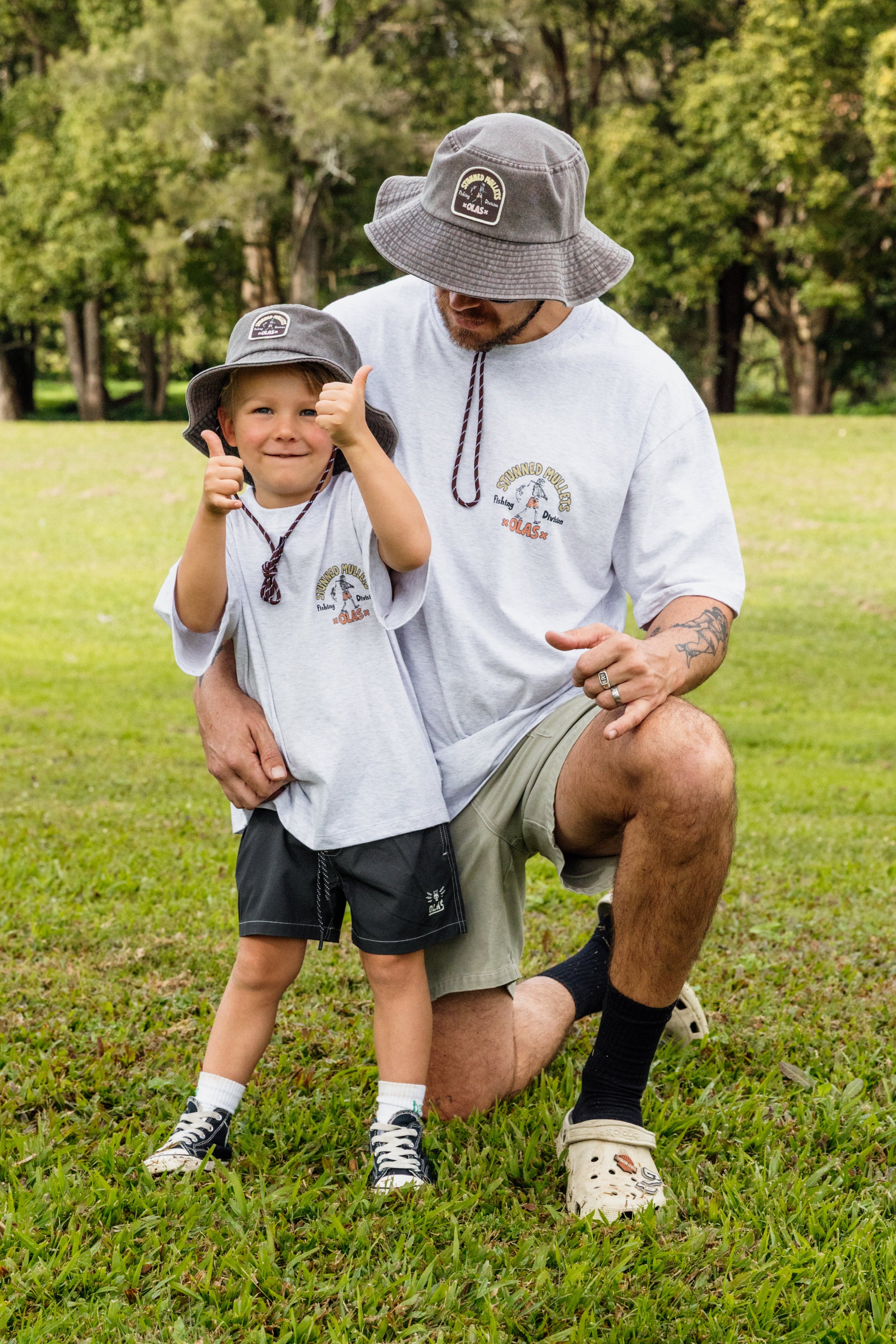 STUNNED MULLETS MINI TEE - OLAS SUPPLY CO.