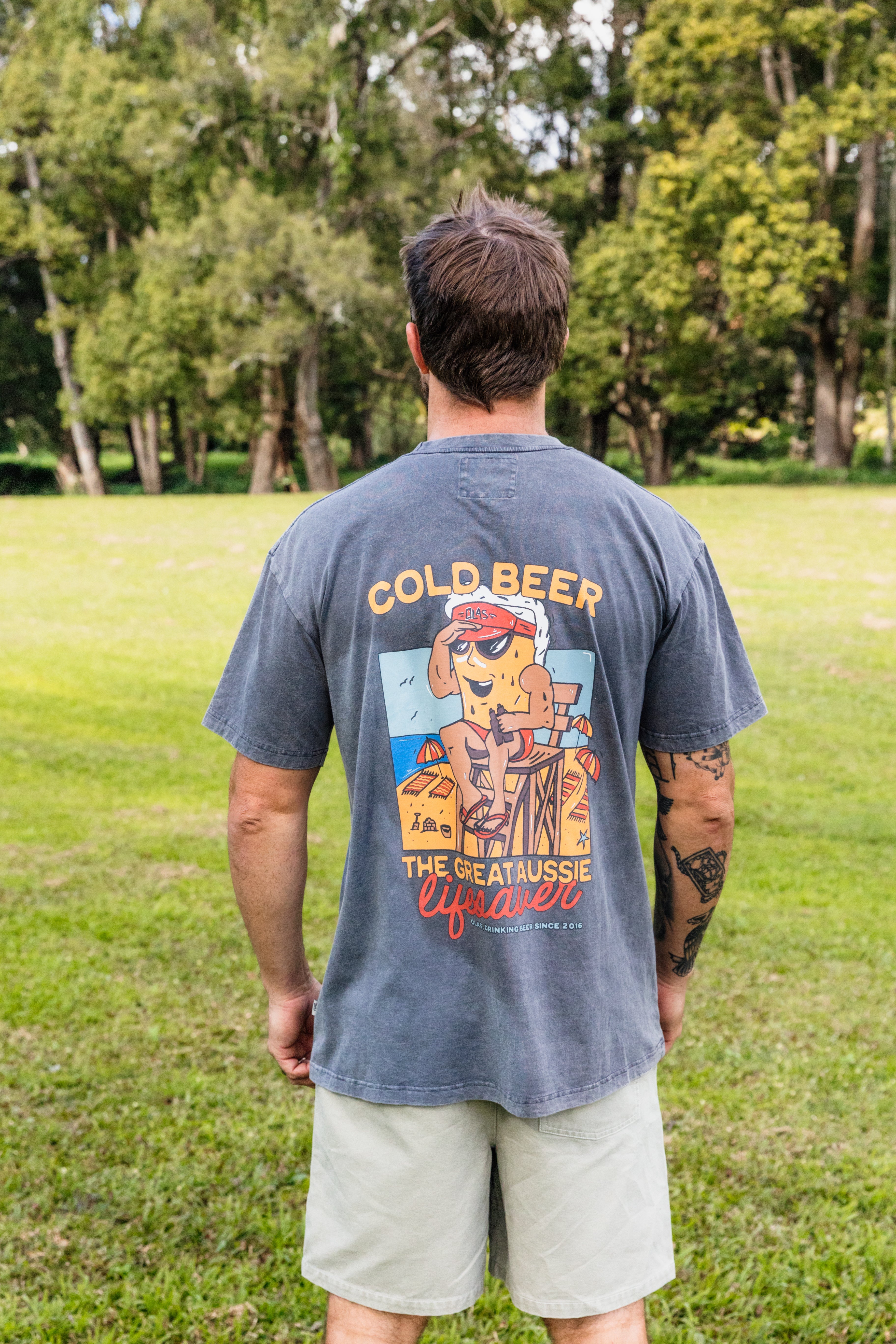 GREAT AUSSIE LIFESAVER TEE - OLAS SUPPLY CO.