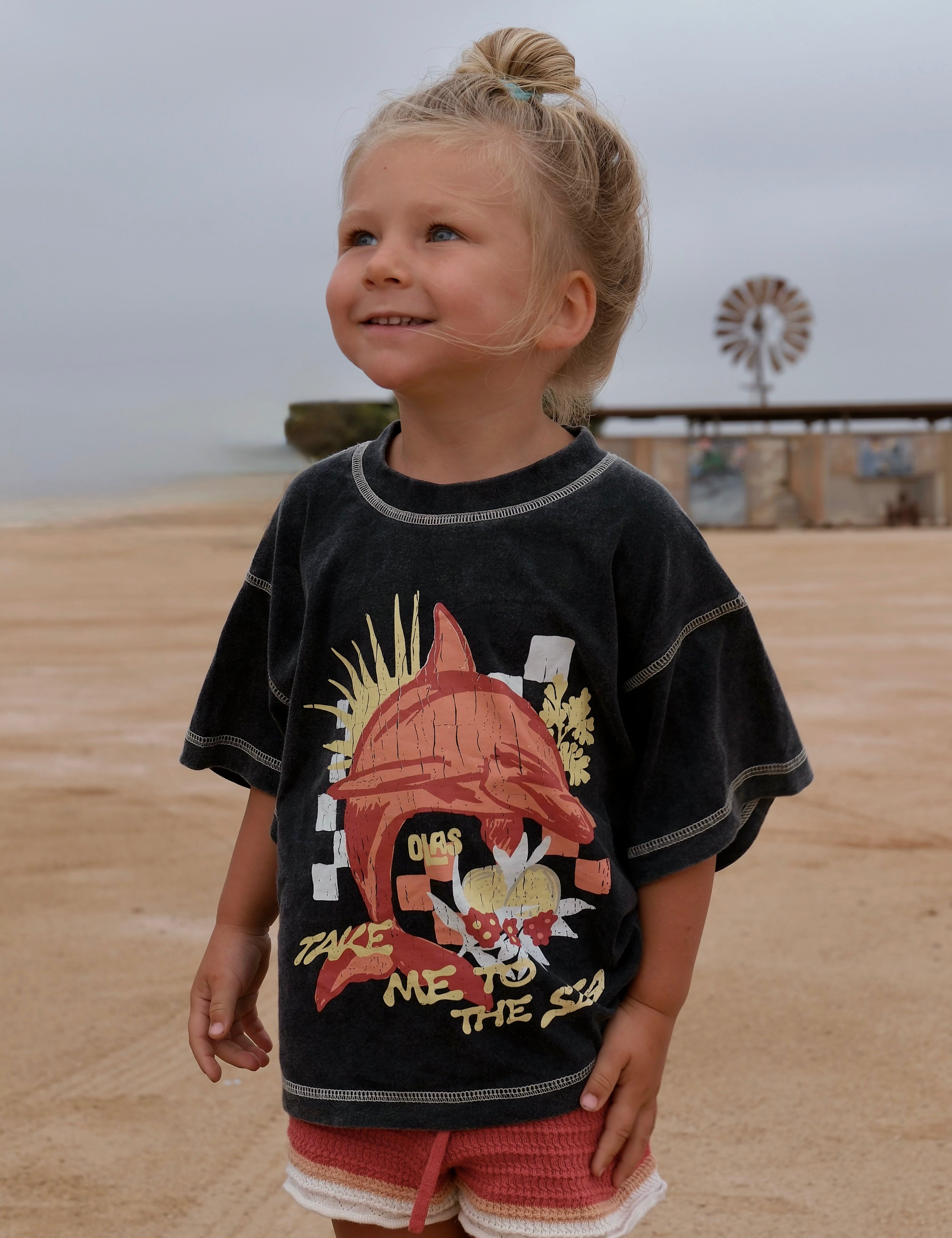 SEA CALLING MINI TEE - OLAS SUPPLY CO.