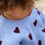 WILD HEART KNIT TOP