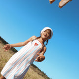 SUNDOWN STRIPE MINI DRESS