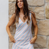 SUNDOWN STRIPE DRESS