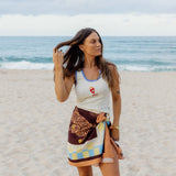 GOLDEN JUNGLE SARONG