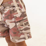 SUNFADE CAMO MINI SHORT