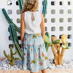 BY THE SEA MIDI SKIRT - OLAS SUPPLY CO.