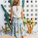 BY THE SEA MIDI SKIRT - OLAS SUPPLY CO.