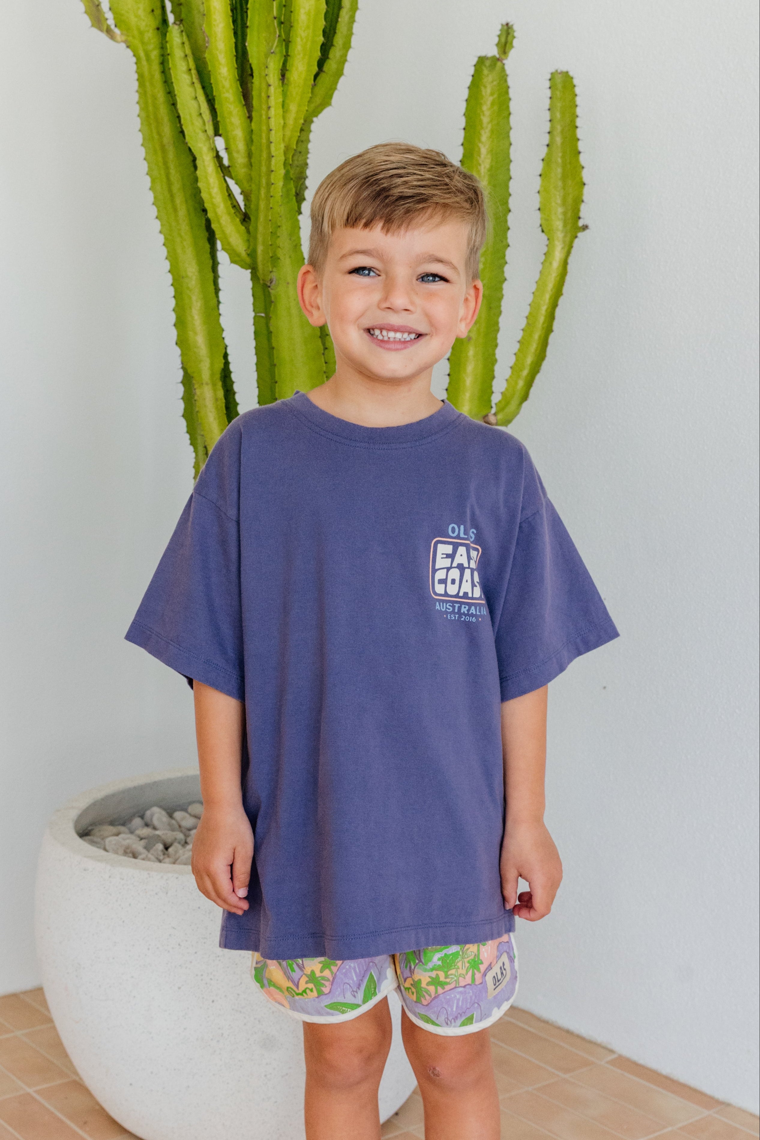 COASTLINE MINI TEE - OLAS SUPPLY CO.