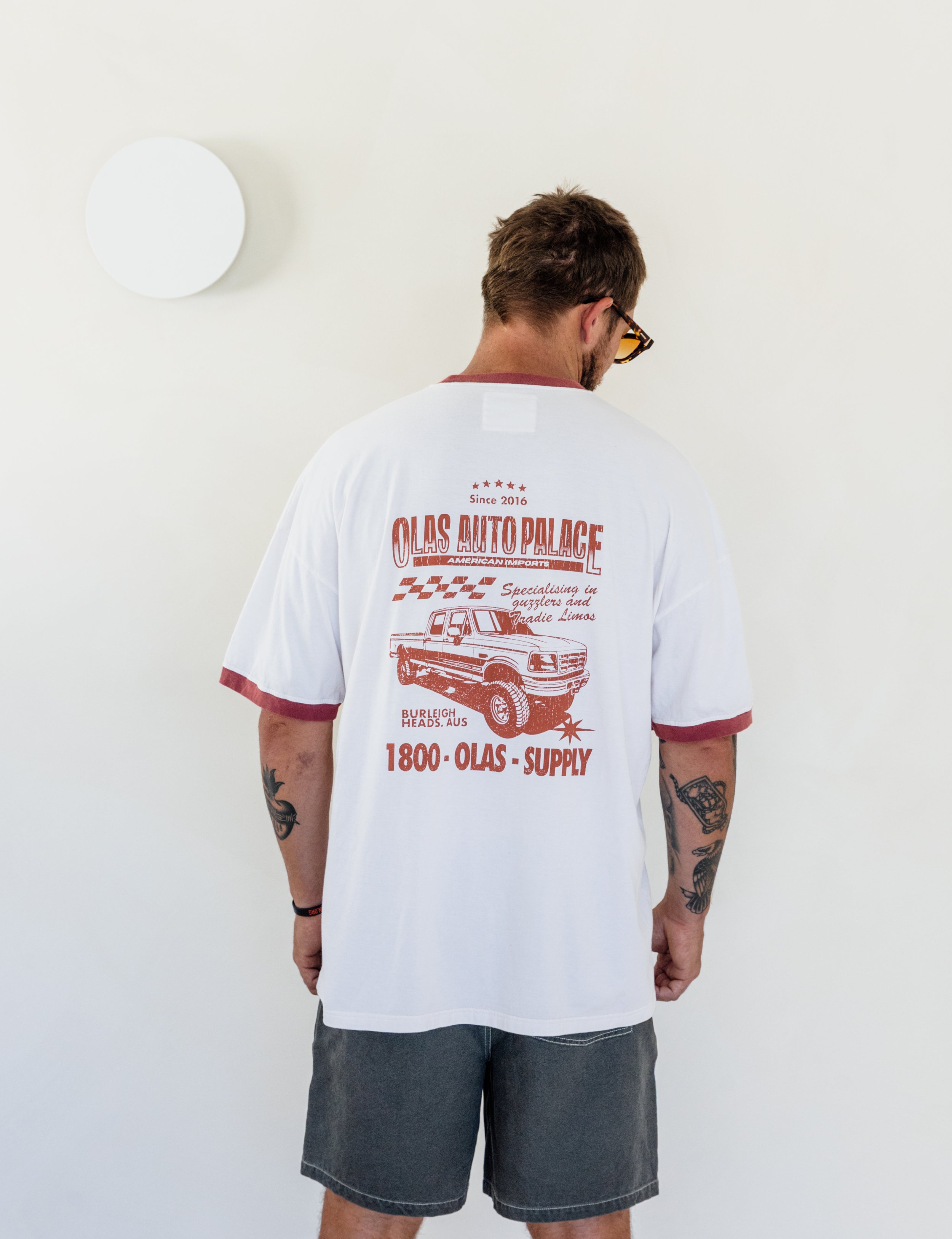 AUTOPALACE BOX TEE - OLAS SUPPLY CO.