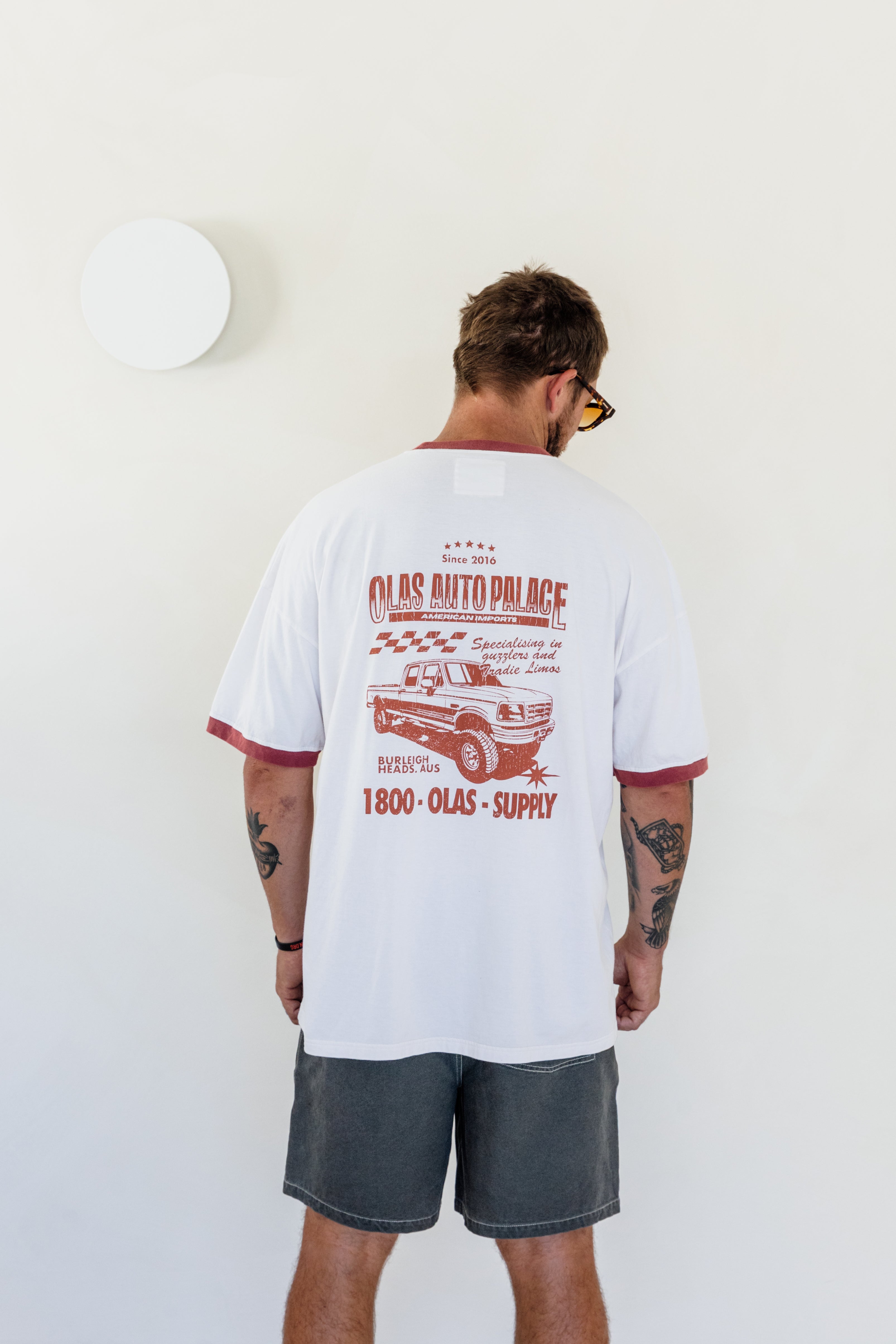 AUTOPALACE BOX TEE - OLAS SUPPLY CO.