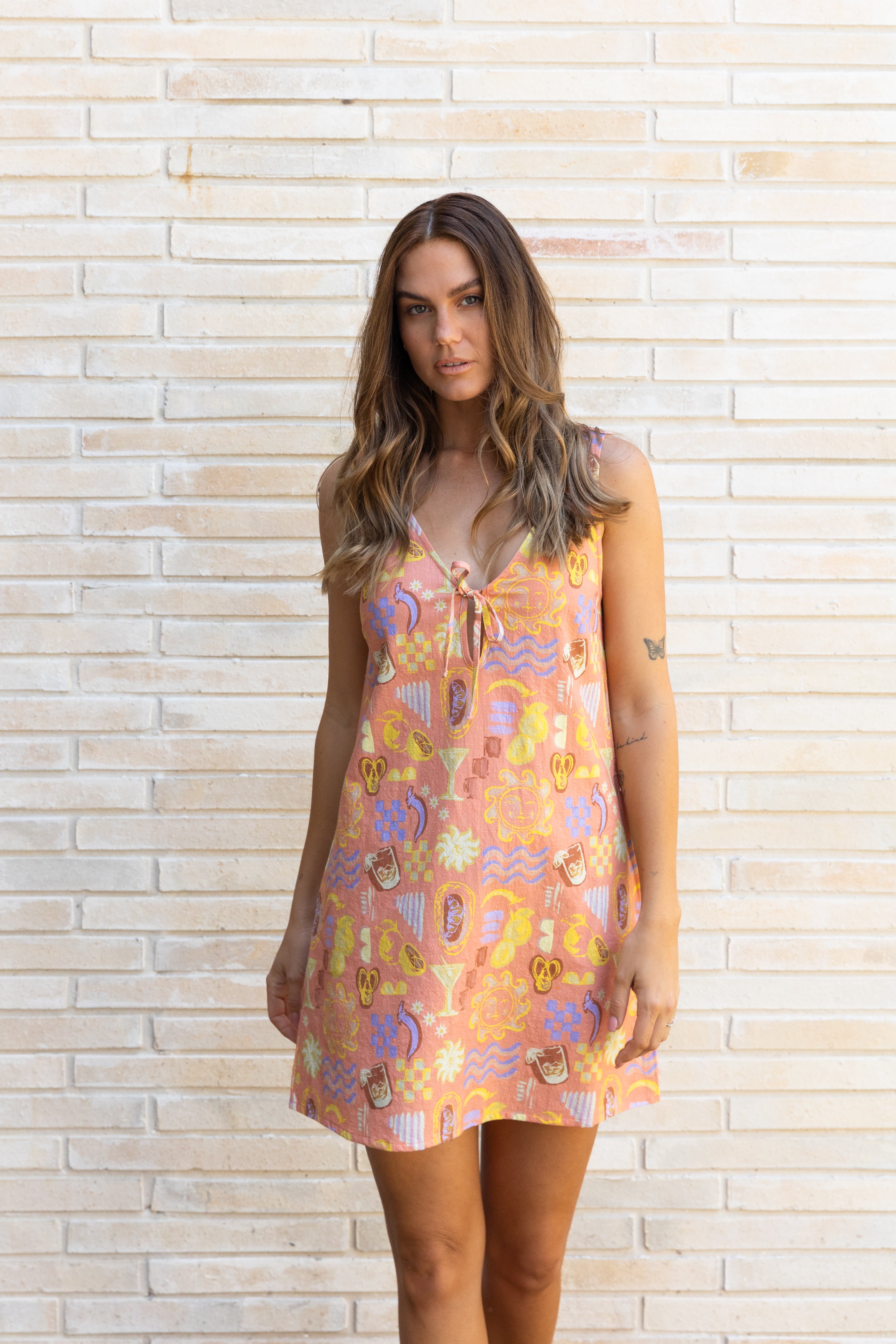 SUNDRENCHED DRESS - OLAS SUPPLY CO.