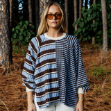 DUSTY RUN KNIT TOP (size 6/8/10)