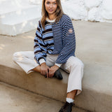 DUSTY RUN KNIT TOP (size 6/8/10)