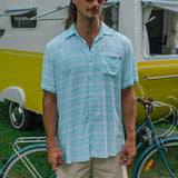 TRUE BLUE BUTTON UP - OLAS SUPPLY CO.