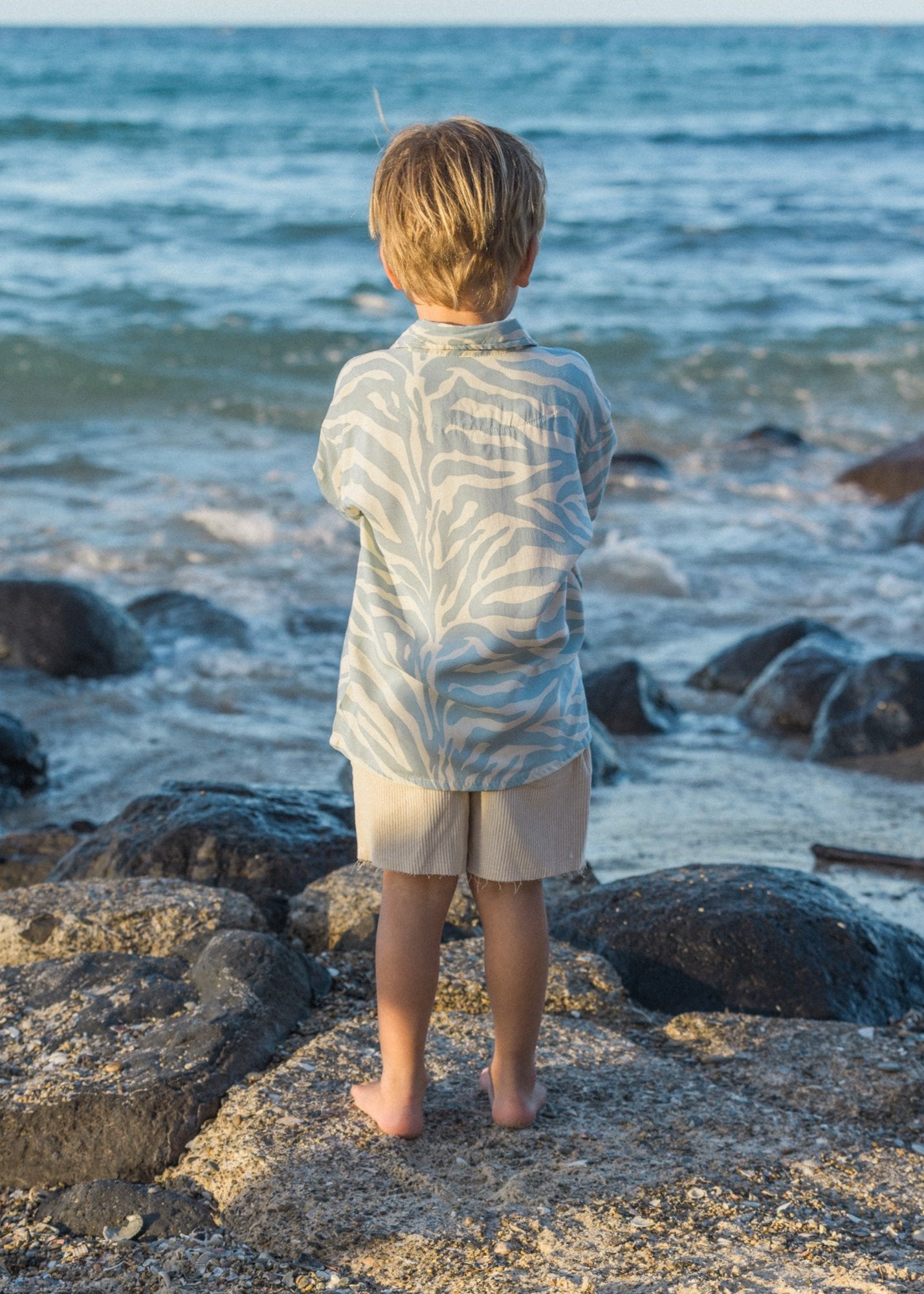 TIGER MINI BUTTON UP - OLAS SUPPLY CO.