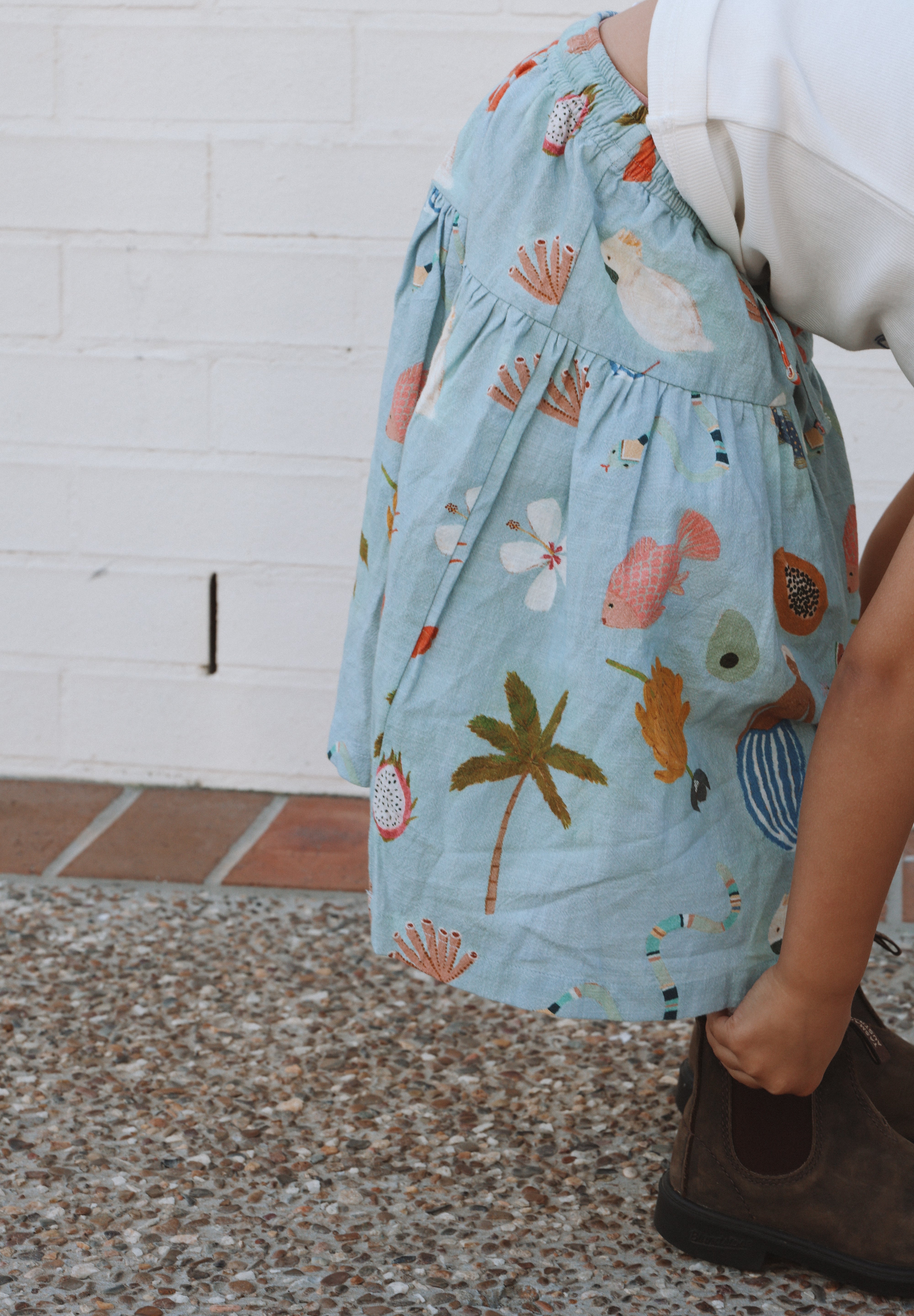 BY THE SEA MIDI SKIRT - OLAS SUPPLY CO.