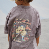 WINGIN IT MINI TEE NOUGAT